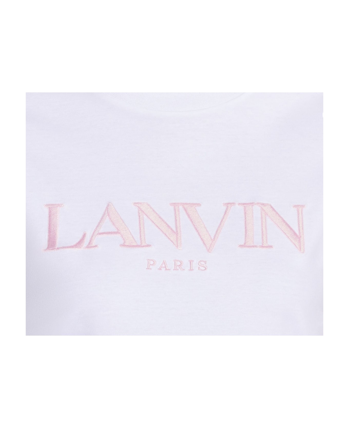 Lanvin White Cotton T-shirt - White