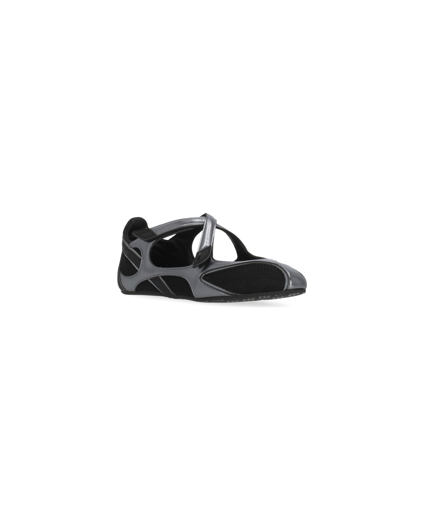The Attico Floor 01 Ballerinas - Black
