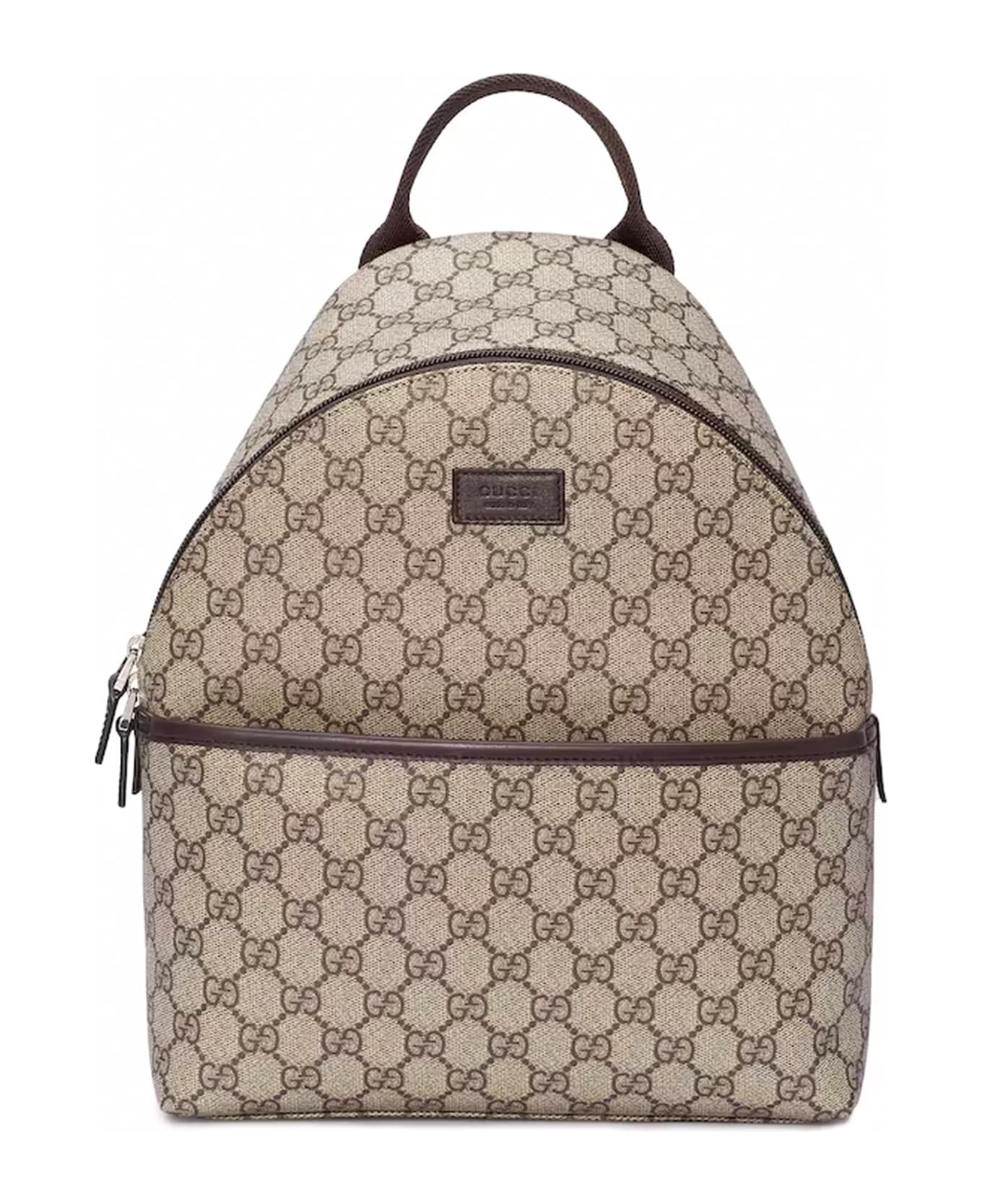 Gucci Supreme Canvas Backpack - BEIGE
