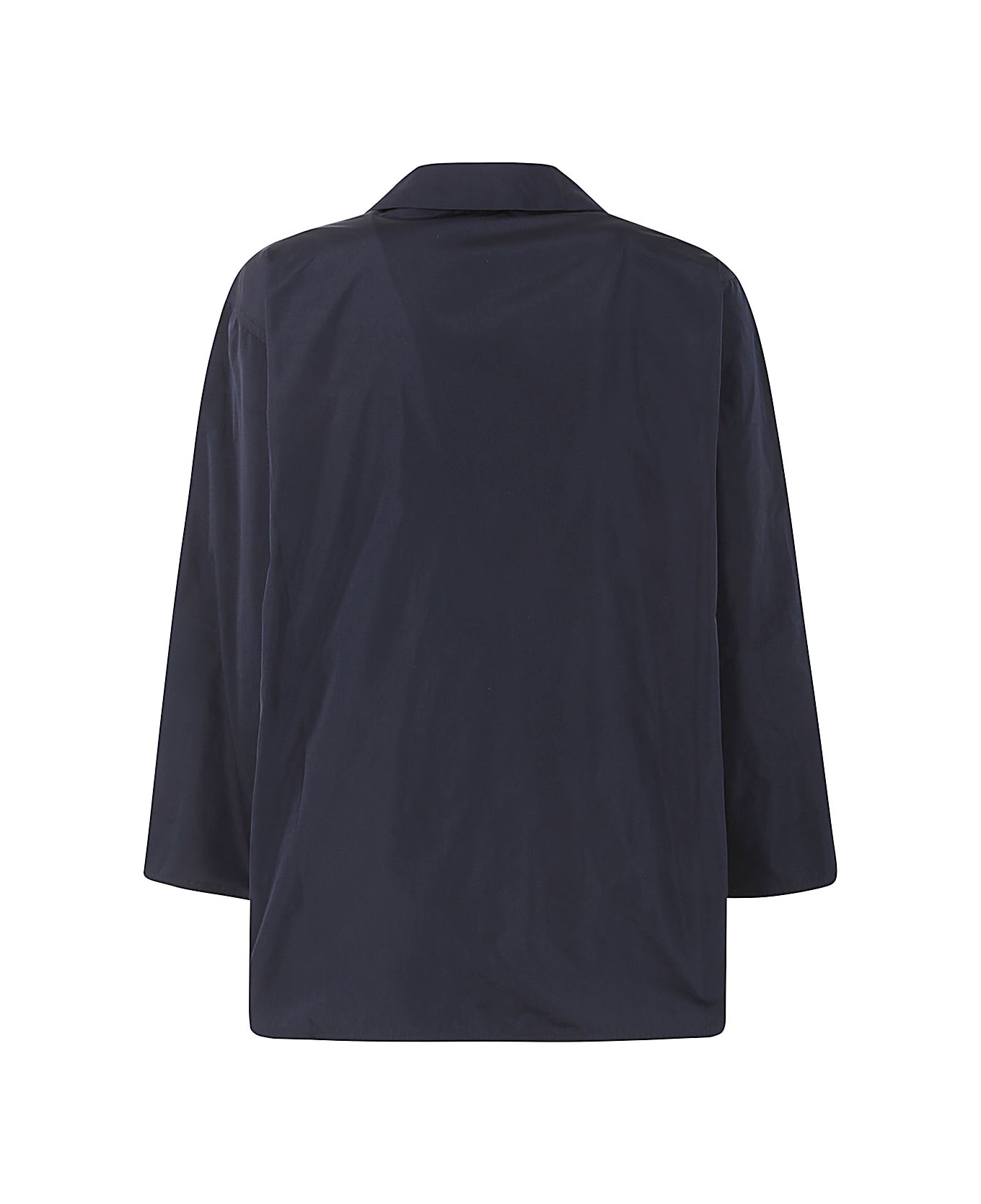 Sofie d'Hoore Long Sleeve Shirt With Front Applied Pocket - Midnight