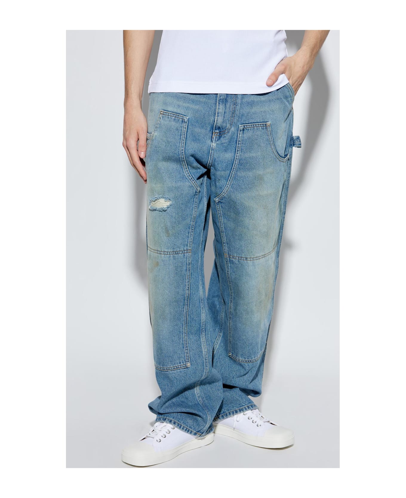 Moschino Jeans With Logo - DENIM