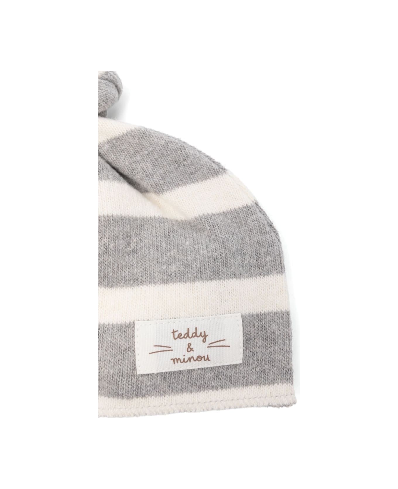 Teddy & Minou Cappello Con Nodo - Gray