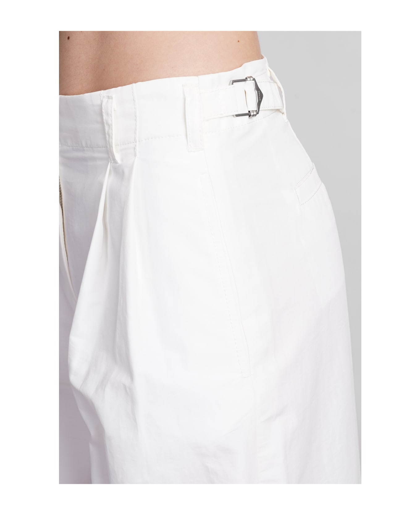 Simkhai Leroy Pants In White Cotton - white ボトムス