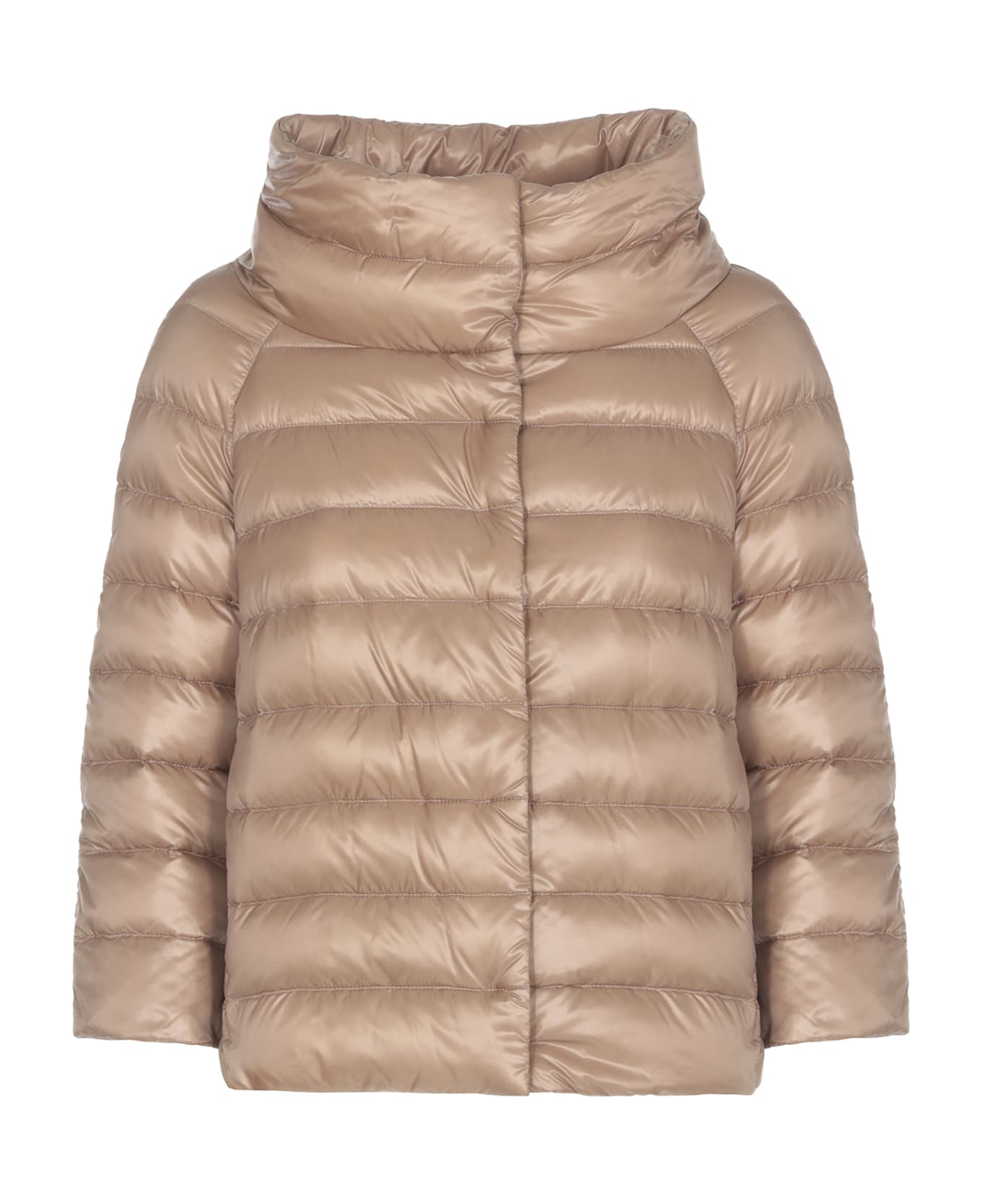 Herno Sofia Quilted Down Jacket - Beige