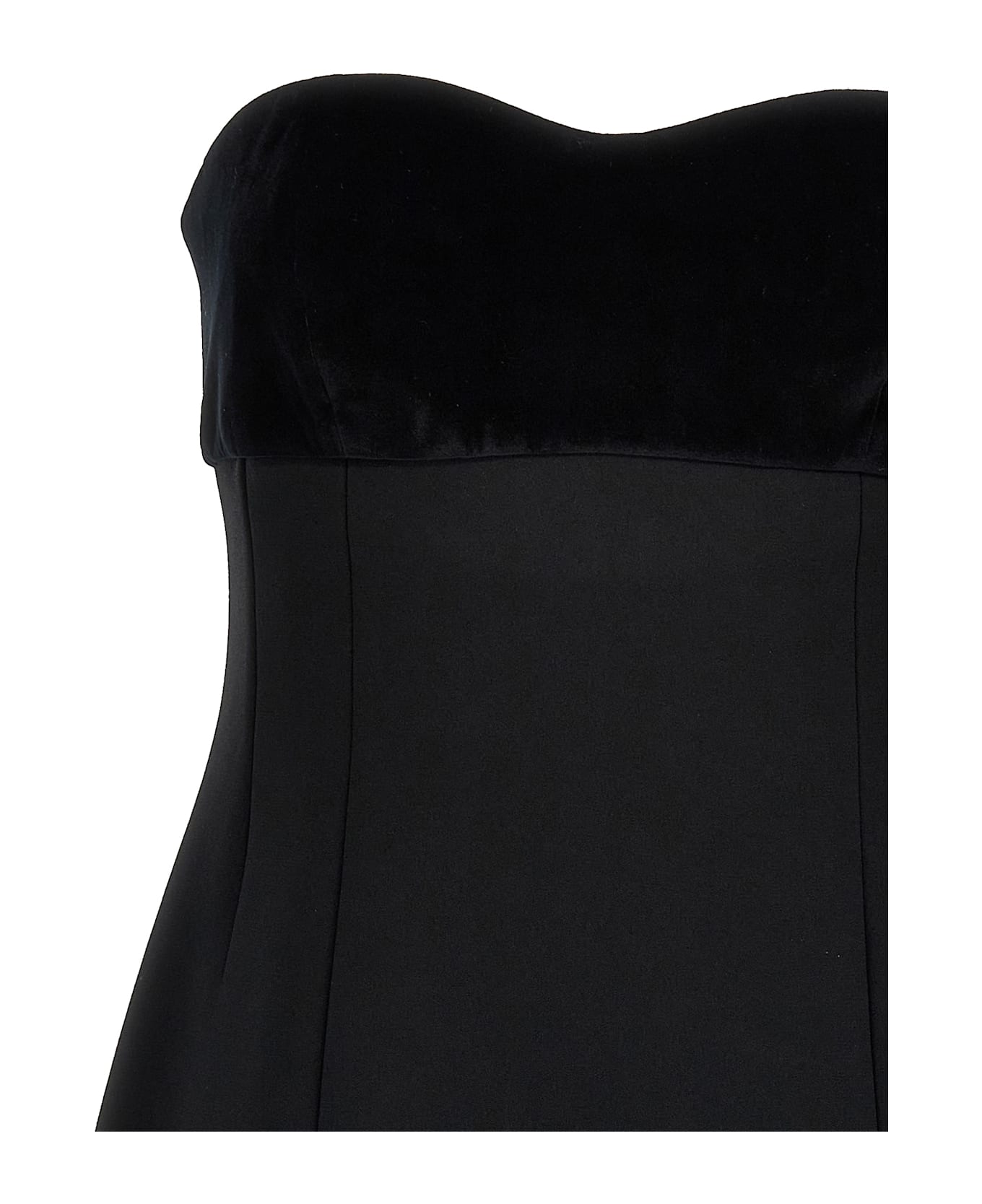 Max Mara Studio 'trani' Corset Dress - Black  