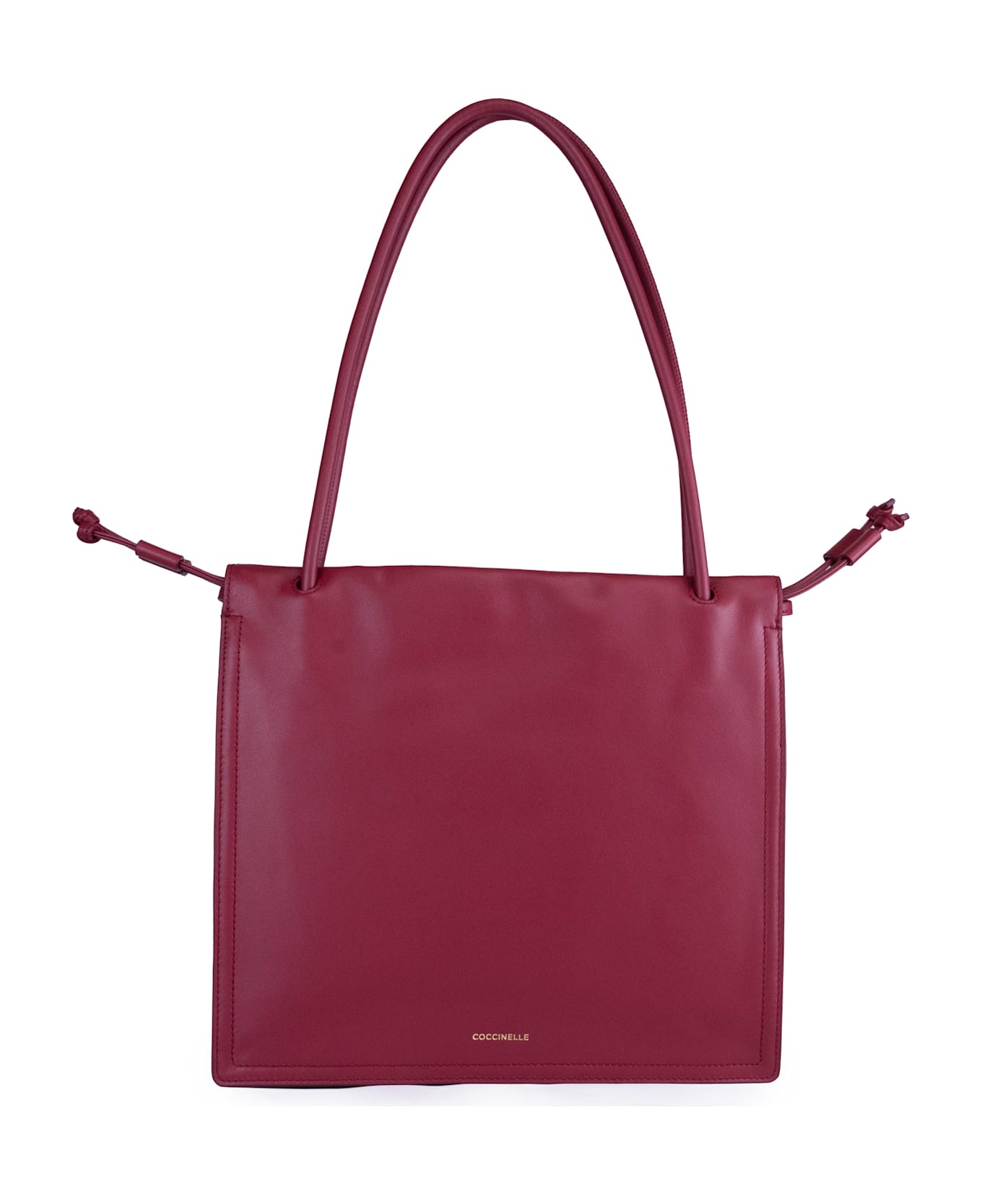 Coccinelle Dulse Medium Leather Bag - Red
