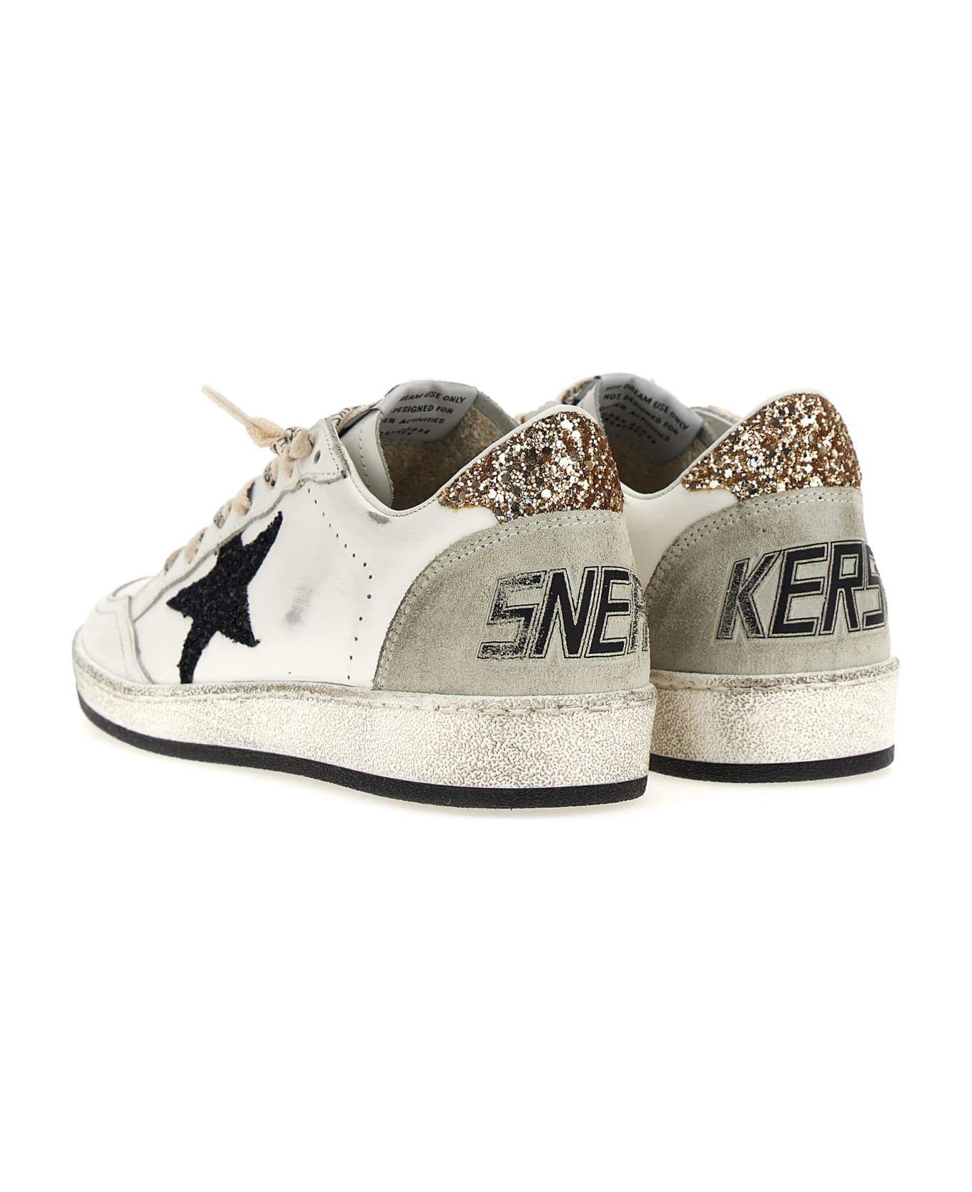 Golden Goose 'ball Star' Sneakers - Bianco