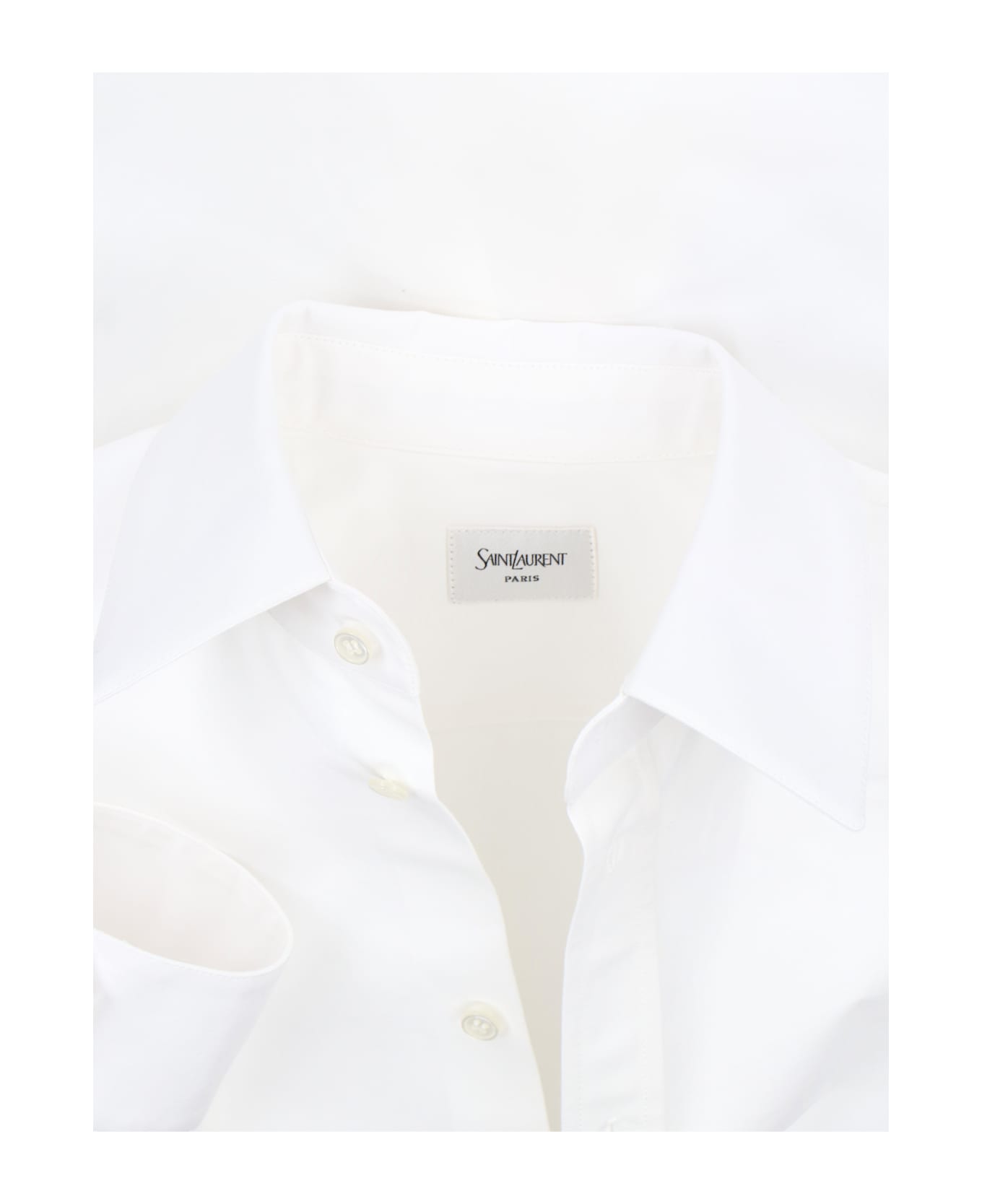 Saint Laurent Classic 
cassandre
 Shirt - IVORY