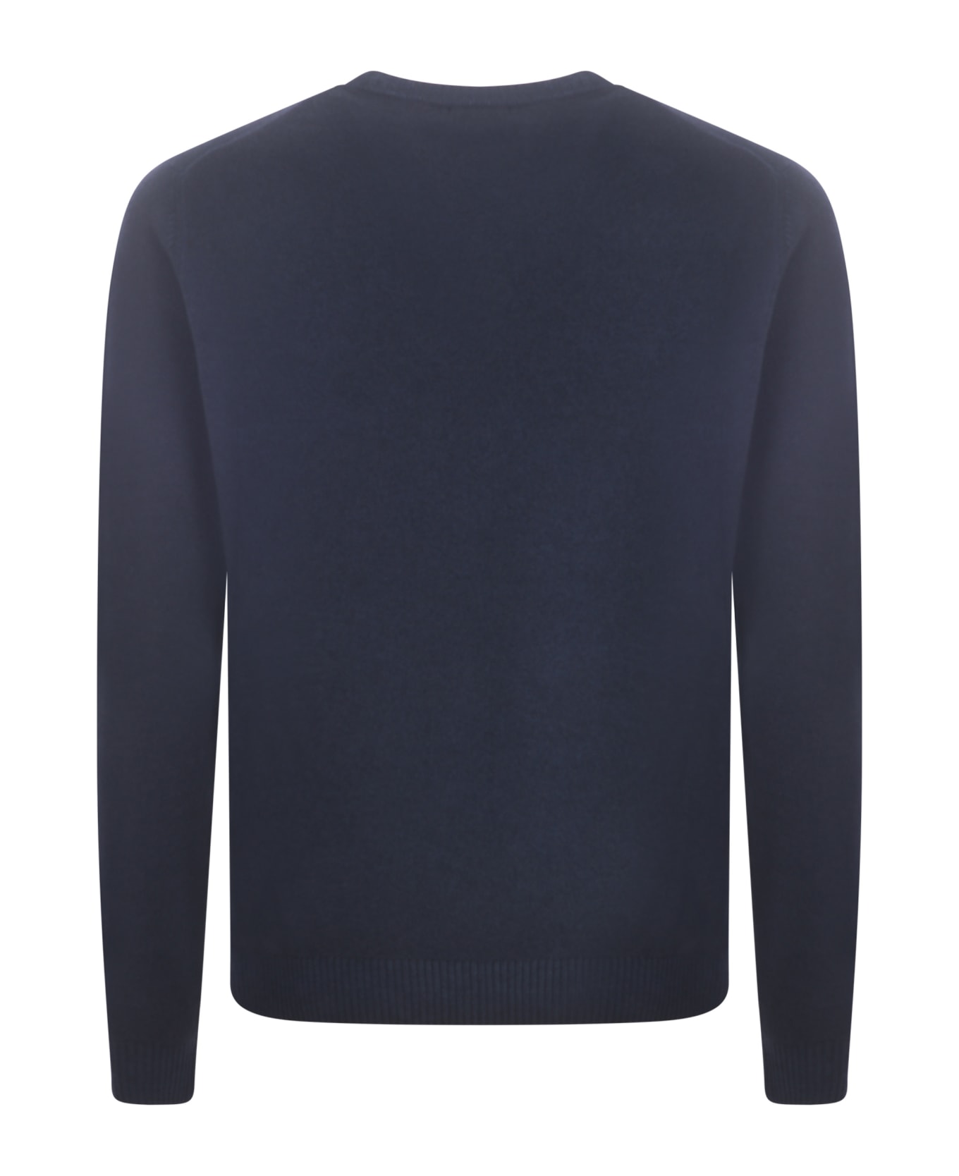 Malo Sweater Malo In Virgin Wool - Blu avio