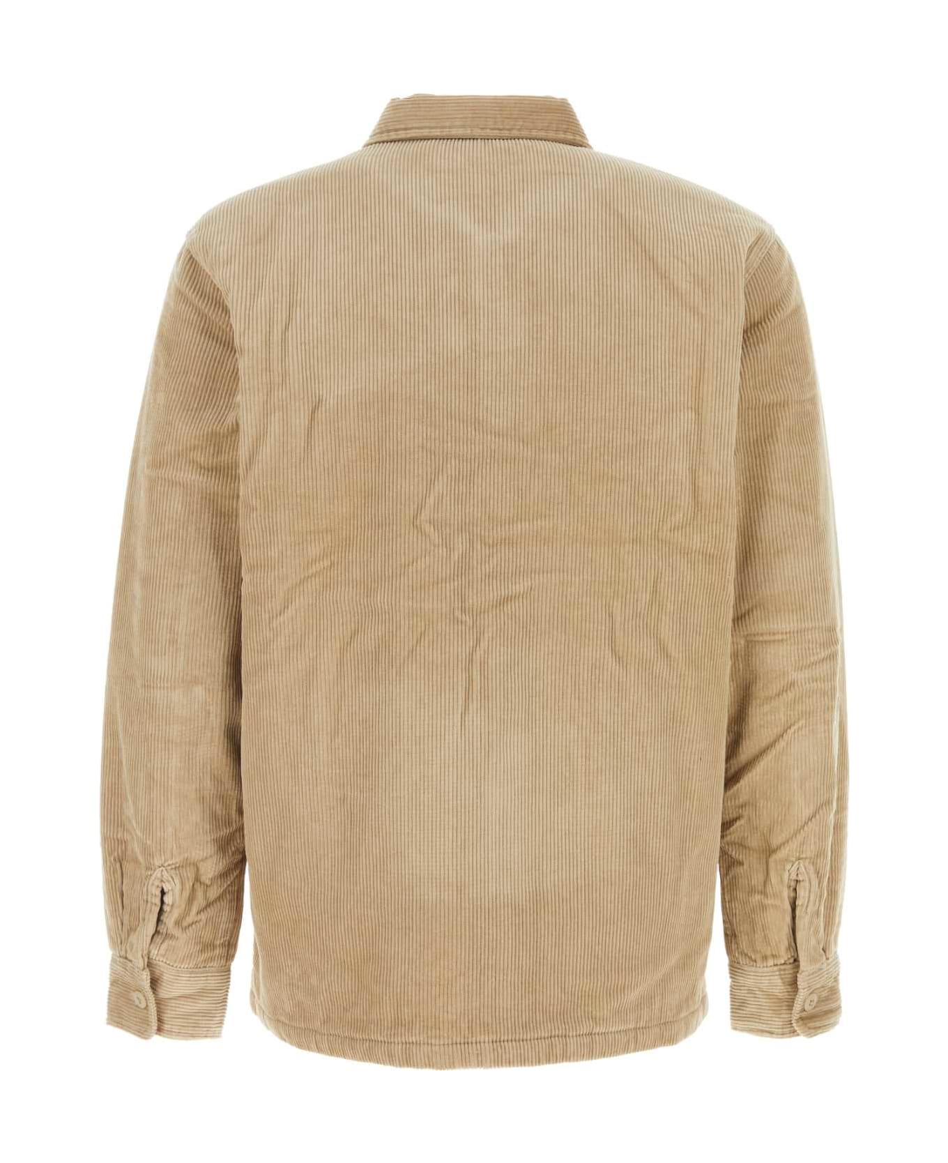 Carhartt Sand Corduroy Whitsome Shirt Jacket - WALL