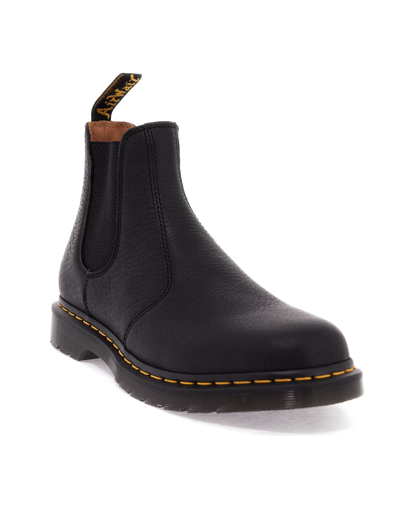 Dr. Martens 2976 Chelsea Leather Ankle Boots - BLACK (Black)