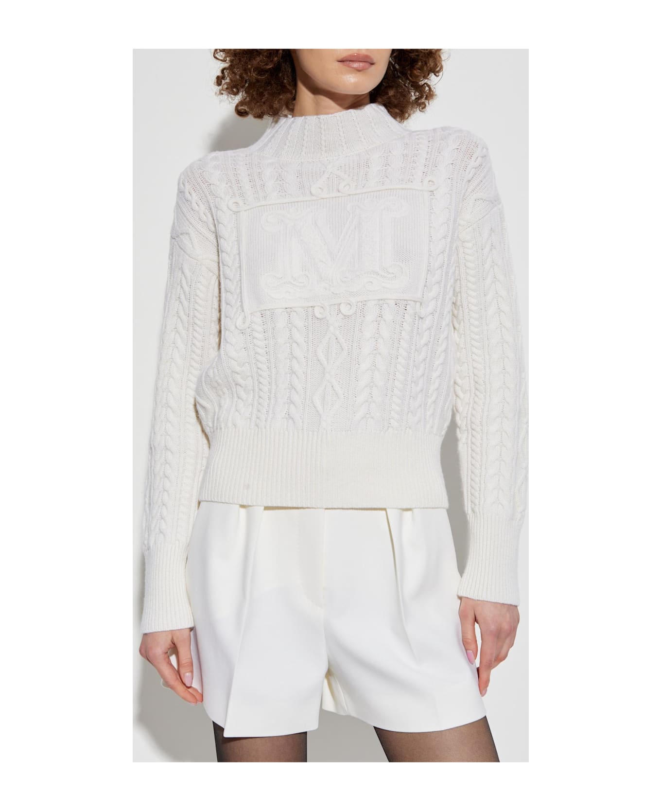 Max Mara Sweater Miranda - White