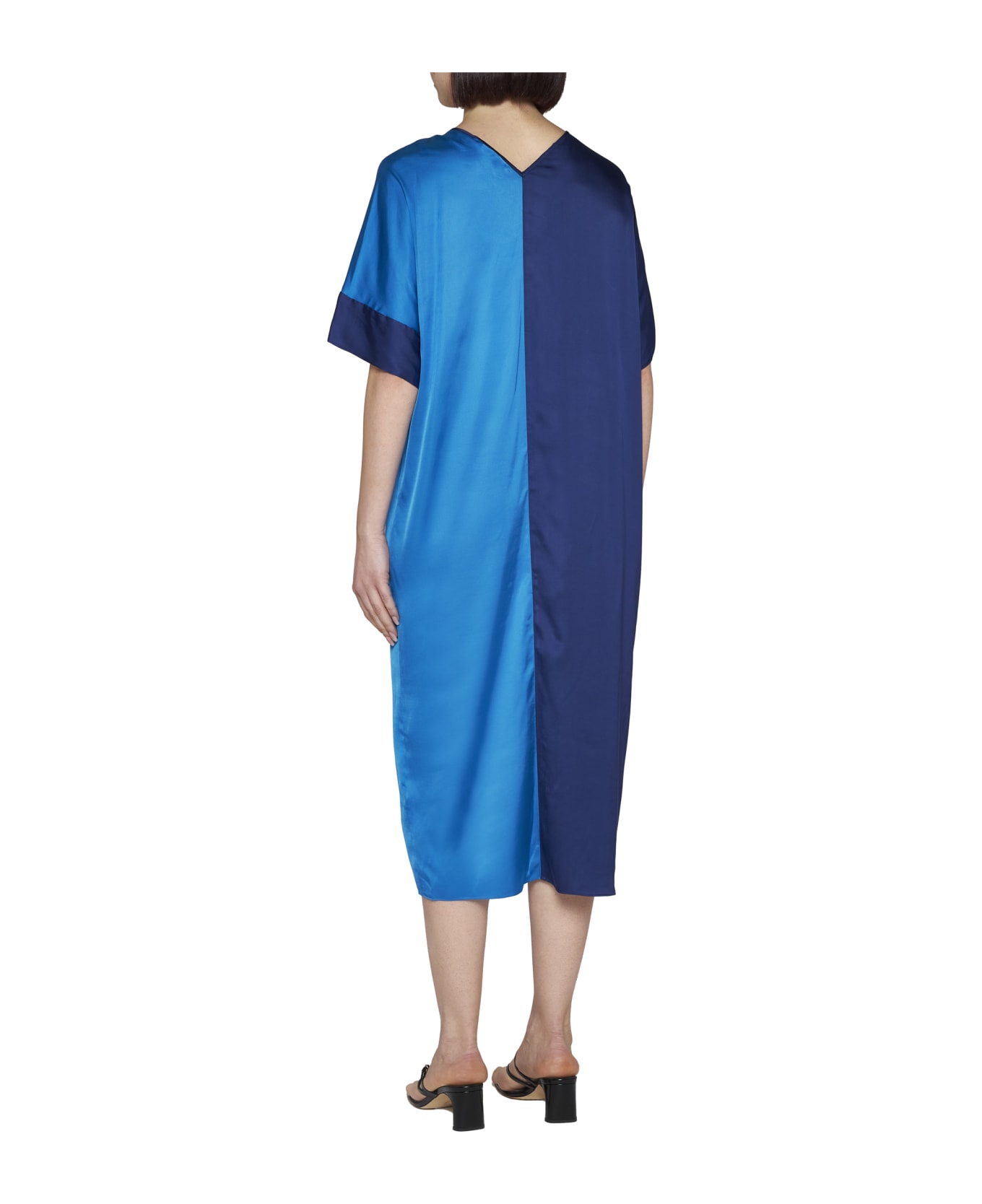 Diane Von Furstenberg Dress - Vivid blue navy ワンピース＆ドレス