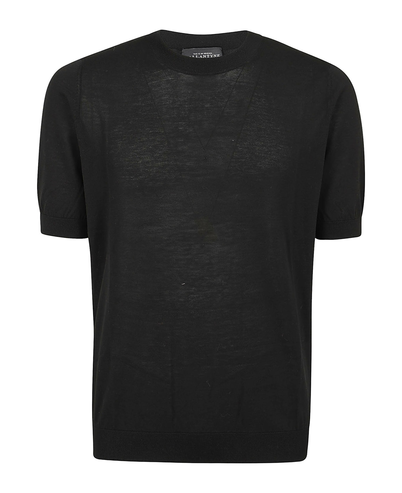 Ballantyne Round Neck T-shirt - Black