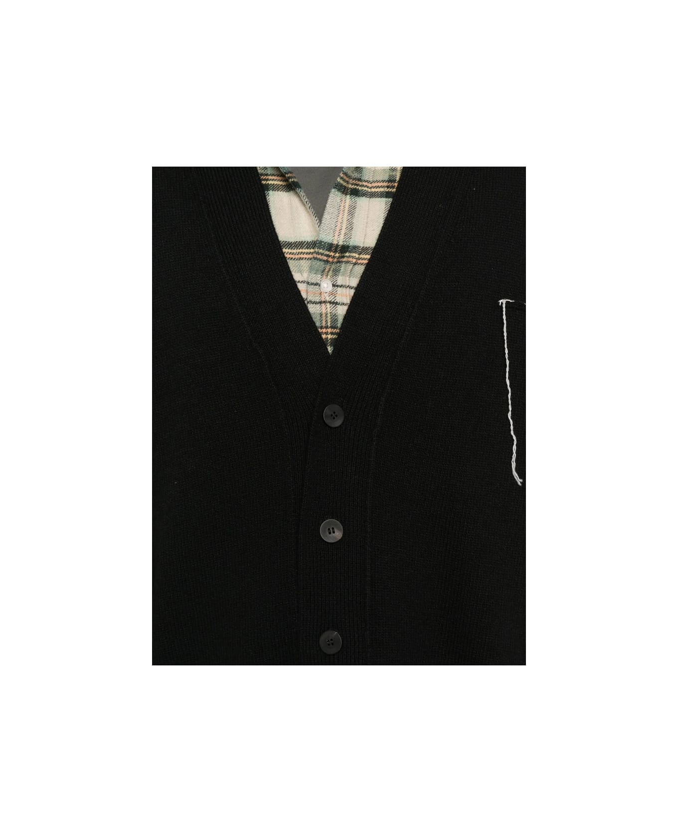 Isabel Benenato Sweater - BLACK