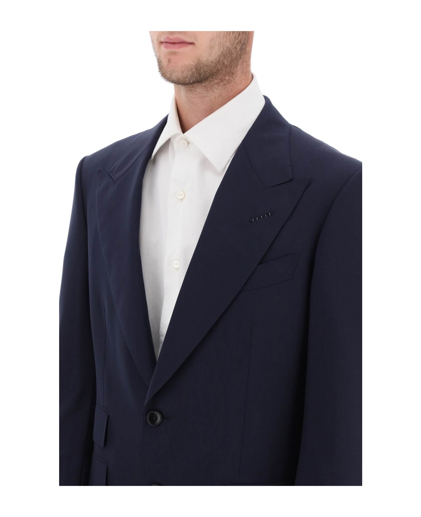 Tom Ford Shelton Wool Suit - MIDNIGHT BLEU (Blue)