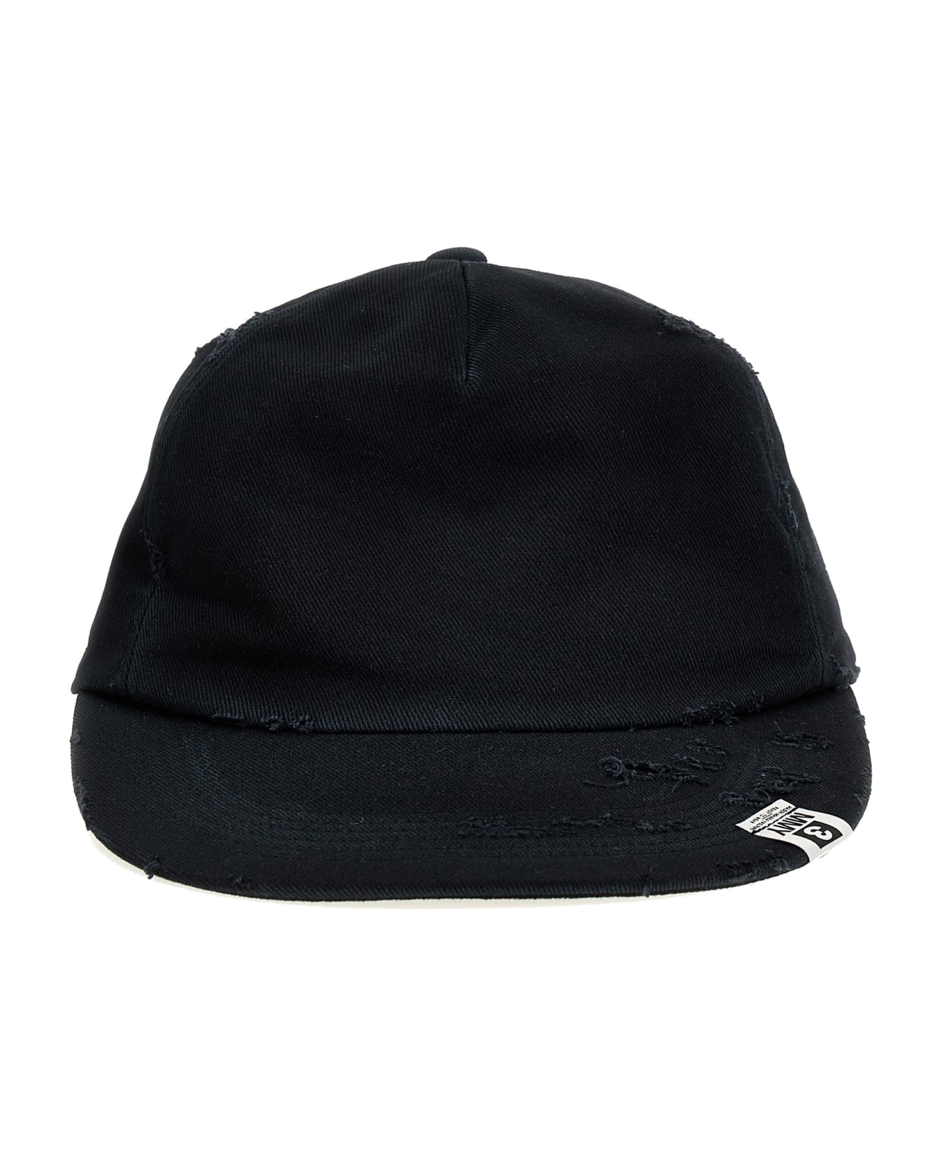 Mihara Yasuhiro Used Effect Cap - Black   帽子