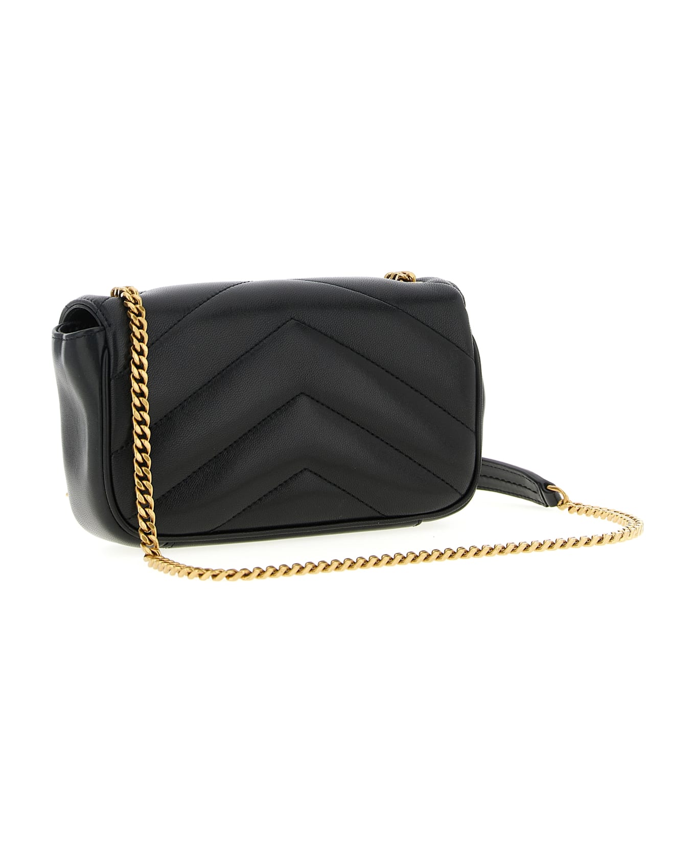 Saint Laurent 
loulou
 Mini Crossbody Bag - Black  