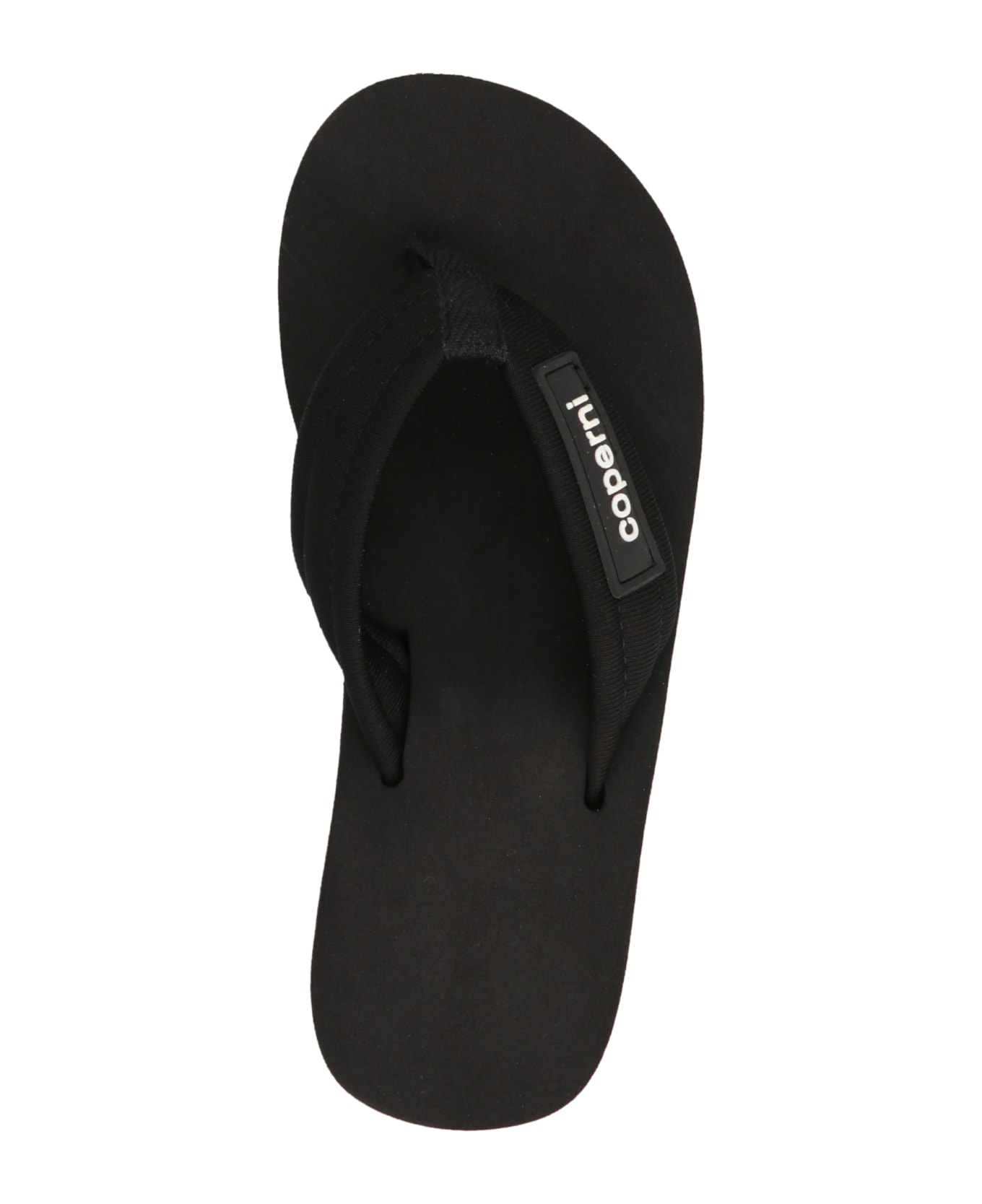 Coperni 'branded Wedge' Sandals - Black