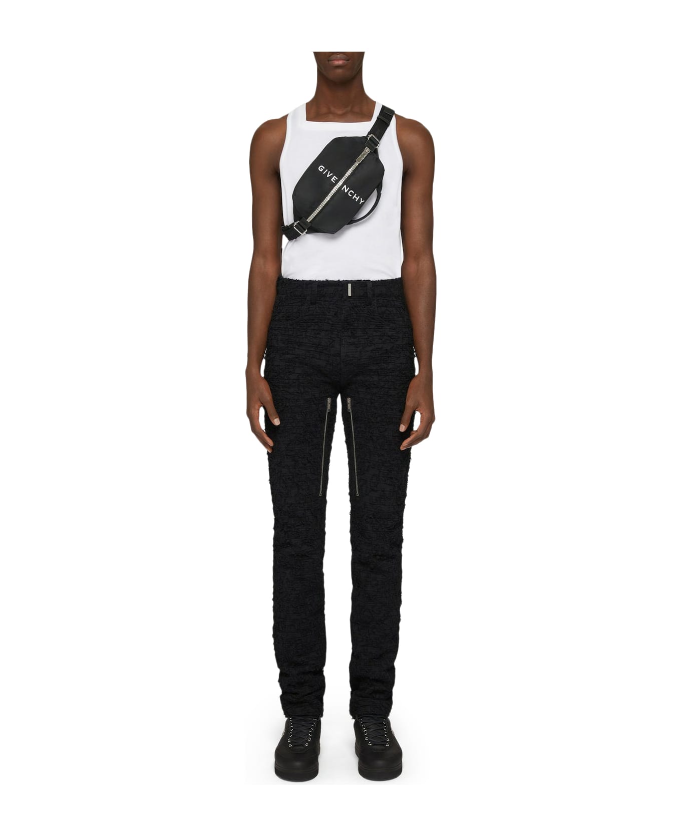 Givenchy G-zip Bum Bag In Nylon | italist