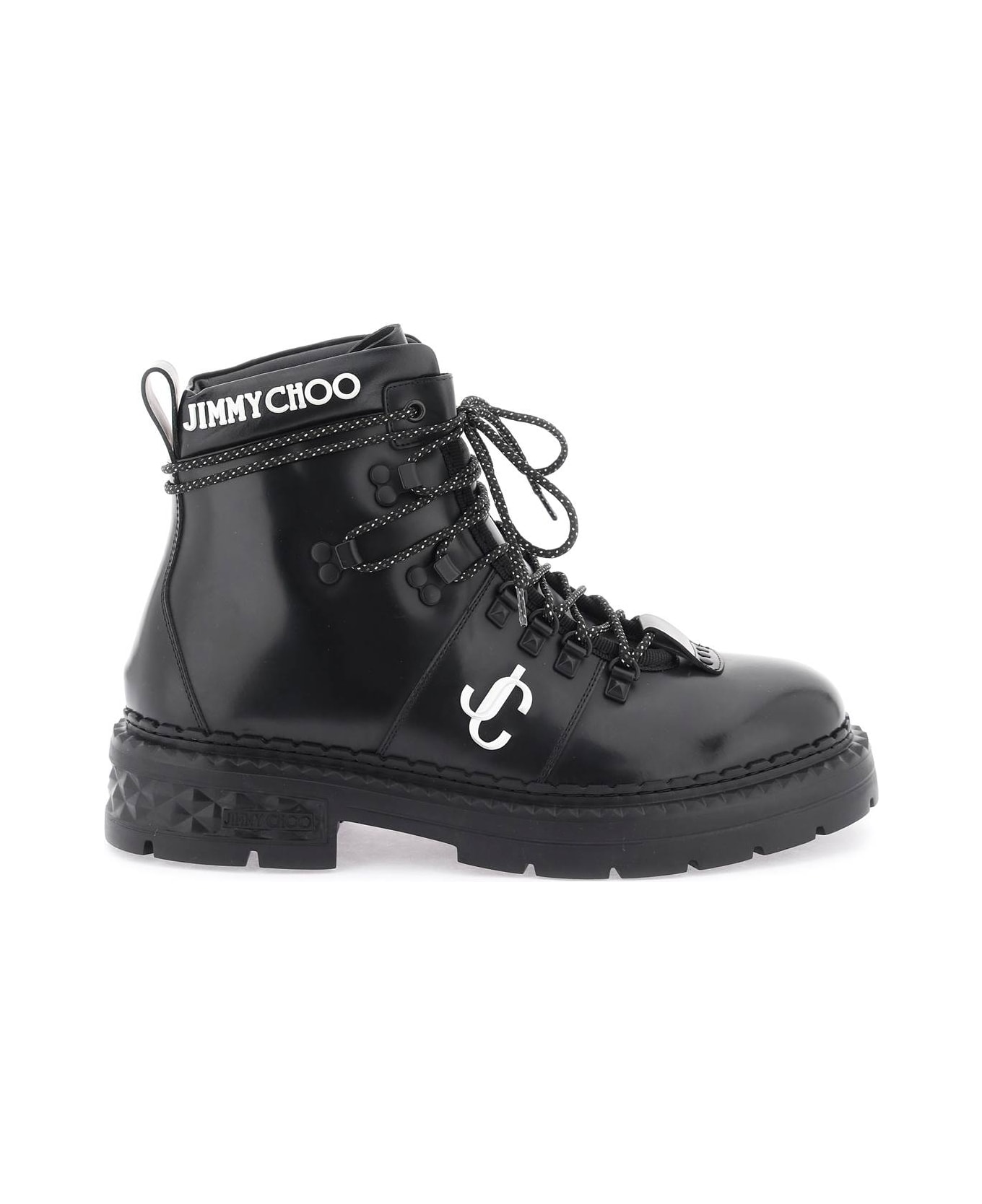 Jimmy Choo 'marlow' Hiking Boots - BLACK (Black)