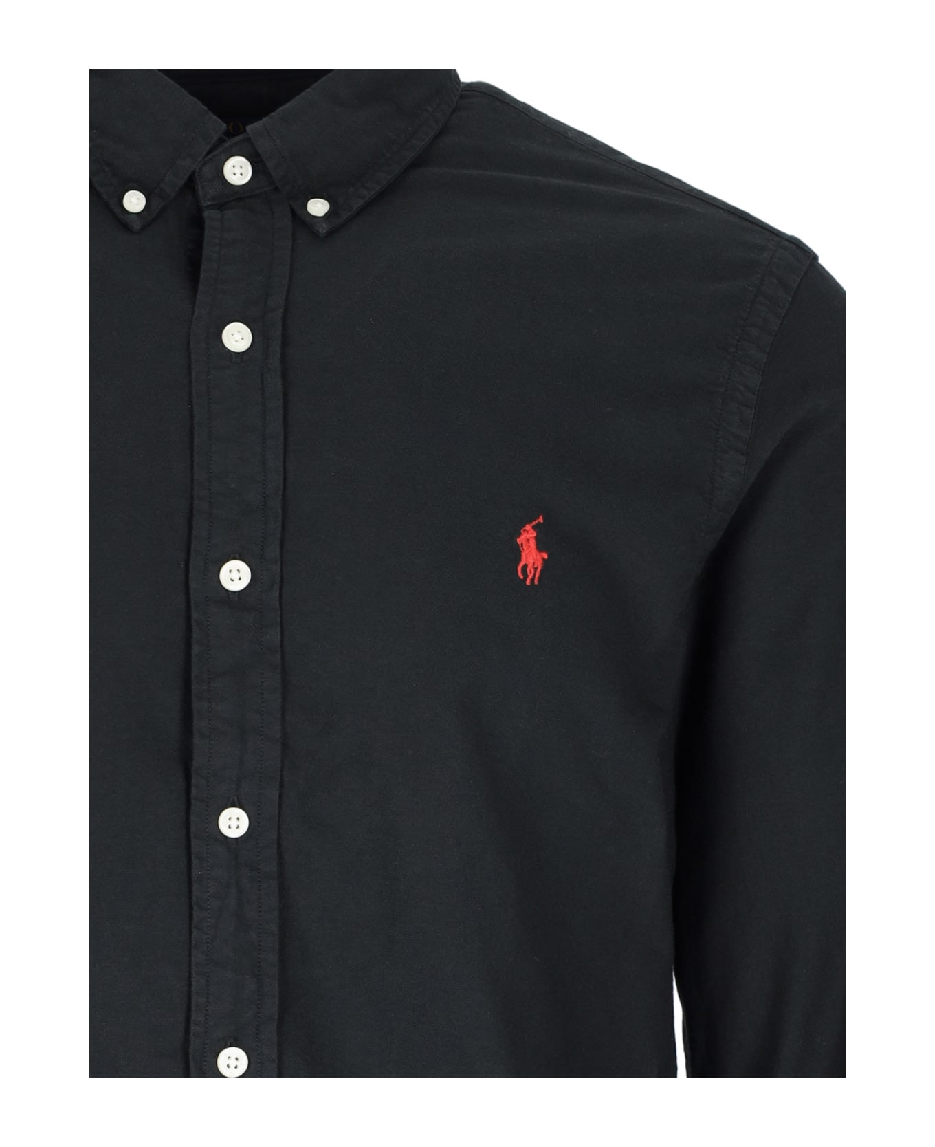 Polo Ralph Lauren Logo Shirt - Black  