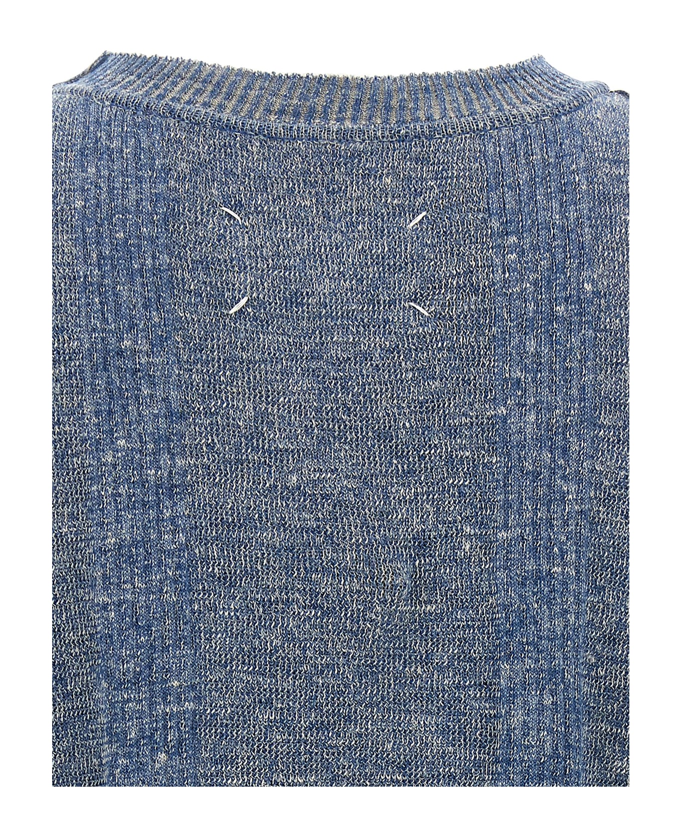 Maison Margiela Melange Vest - Light Blue