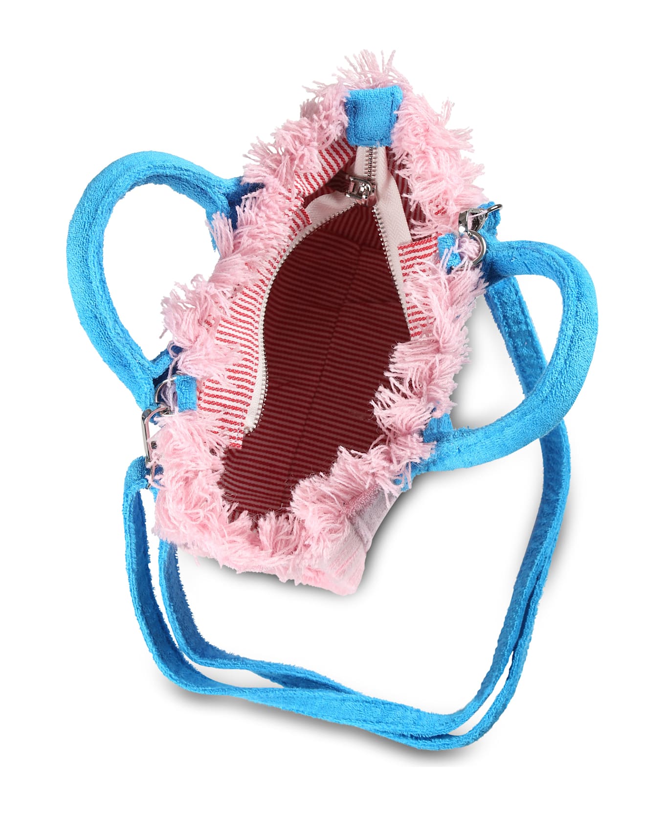 MC2 Saint Barth Pink Bag For Girl With Logo - Pink