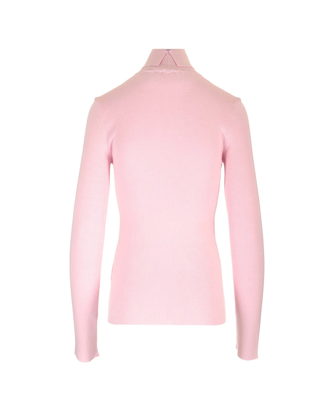 Burberry Pink Turtleneck Sweater - Rose