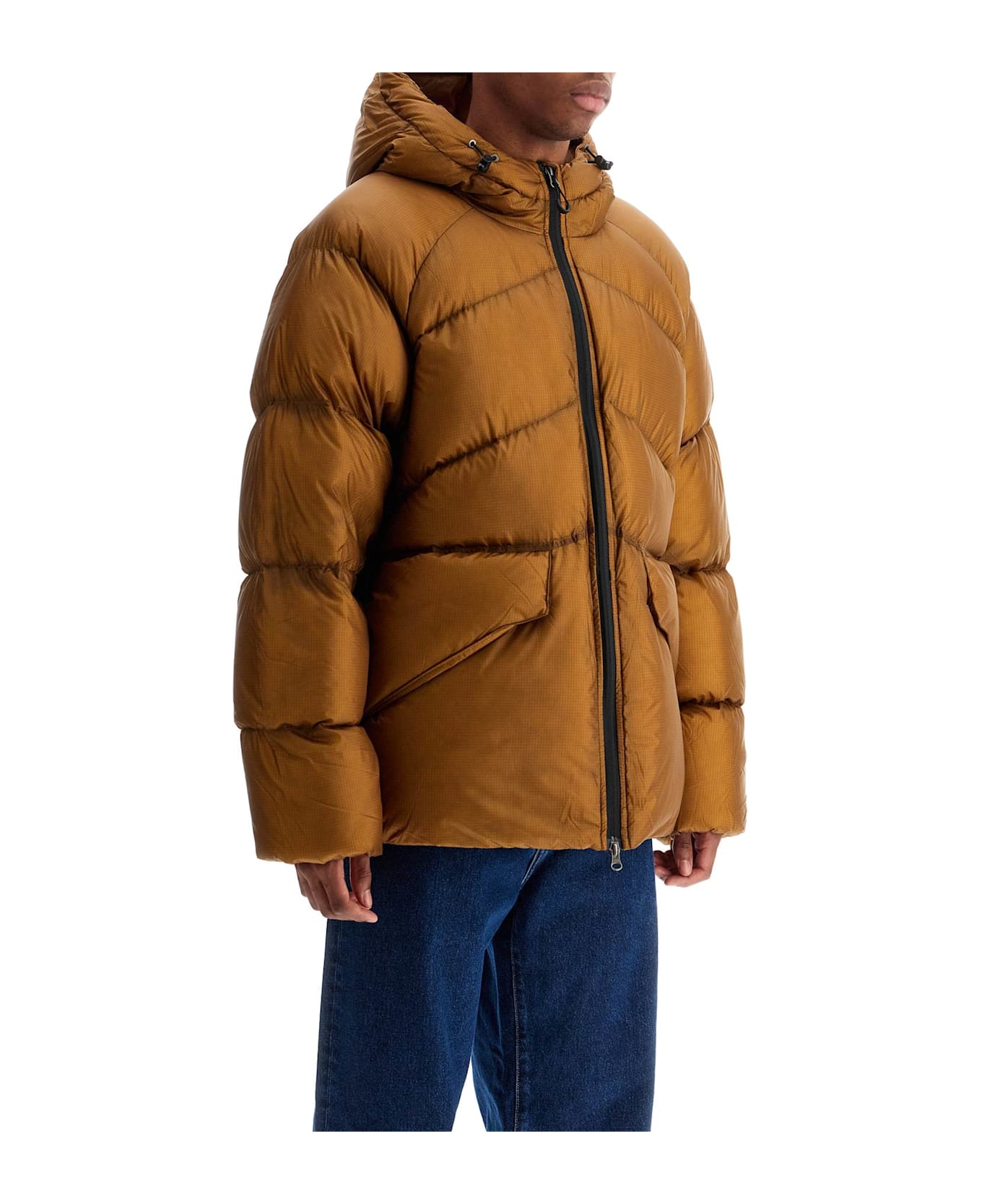 Pyrenex Stellar Hooded Down Jacket - BRONZE