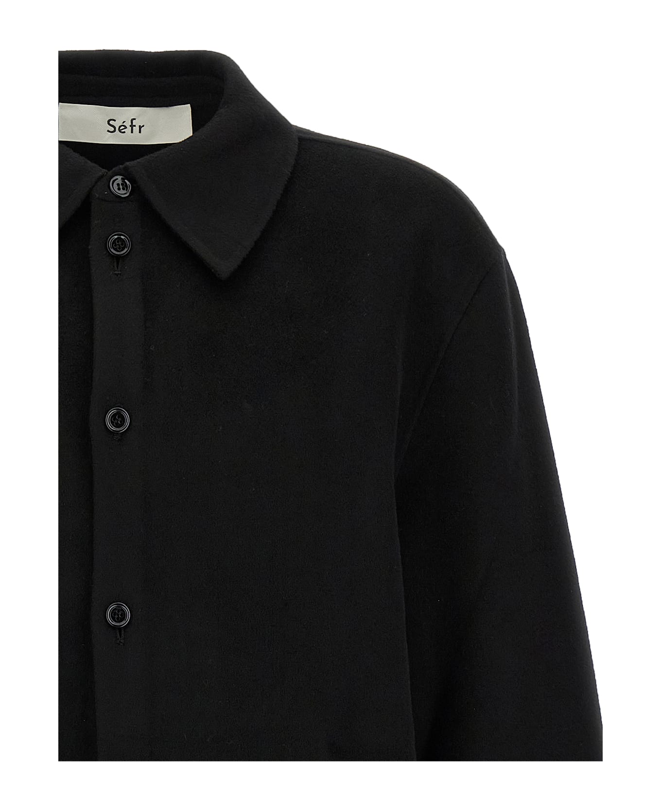 Séfr 'lenny' Shirt - Black  