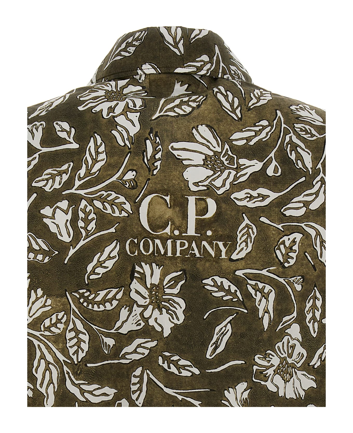 C.P. Company Floral Printed Shirt - Gray