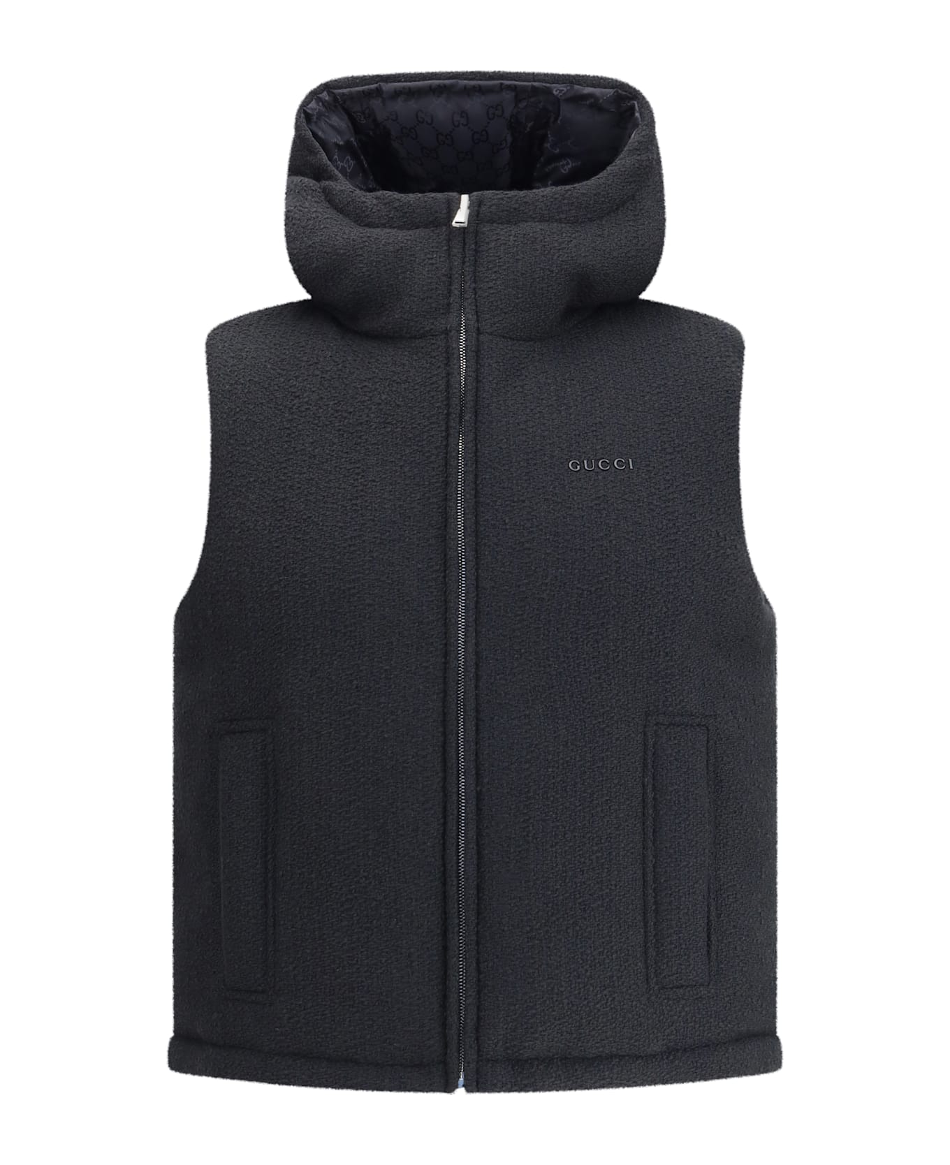 Gucci Reversible Bouclé Wool Gilet