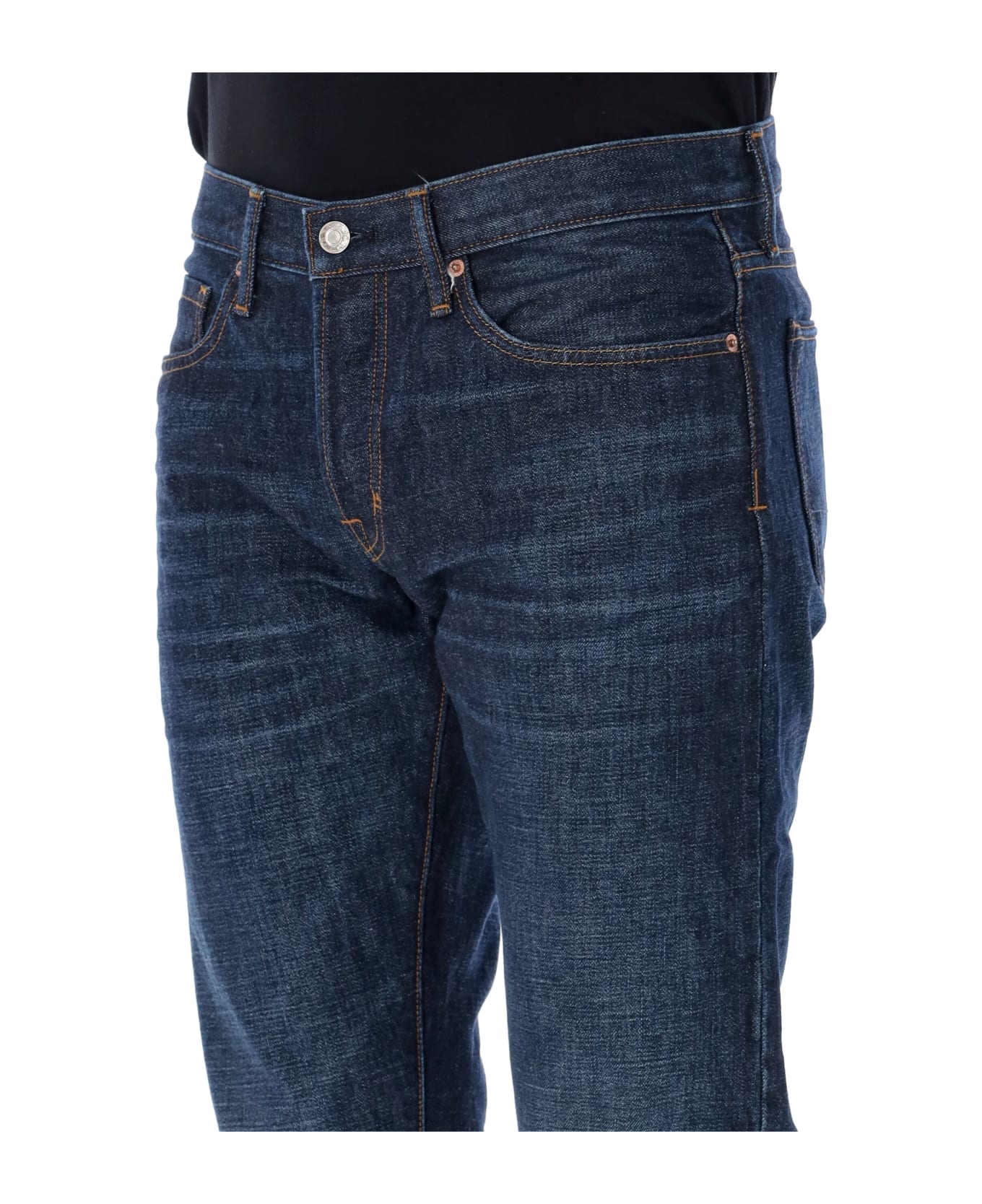 Tom Ford Slim Denim Jeans - INDIGO WASHED