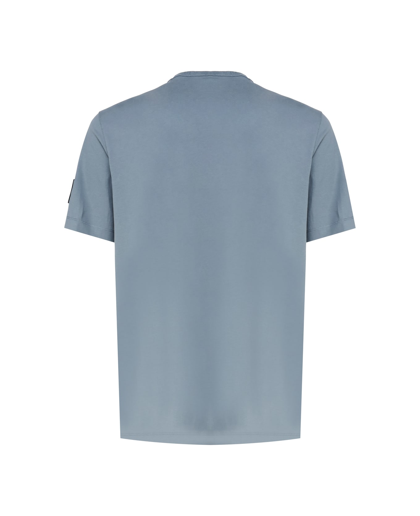 Calvin Klein Jeans Cotton T-shirt With Crest - Blue シャツ