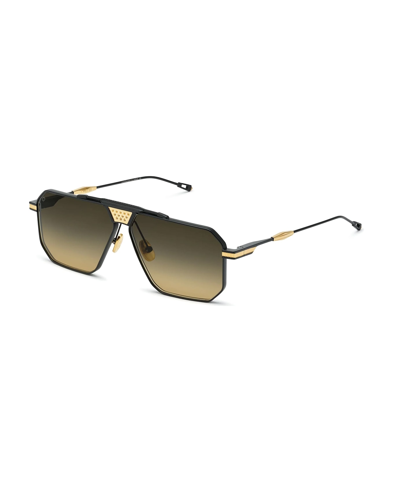 T Henri Berlinette - Traverse Ii Sunglasses - Black/gold