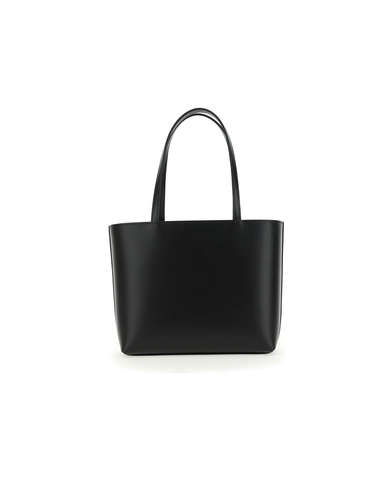 Dolce & Gabbana Dg Logo Embossed Small Tote Bag - Black