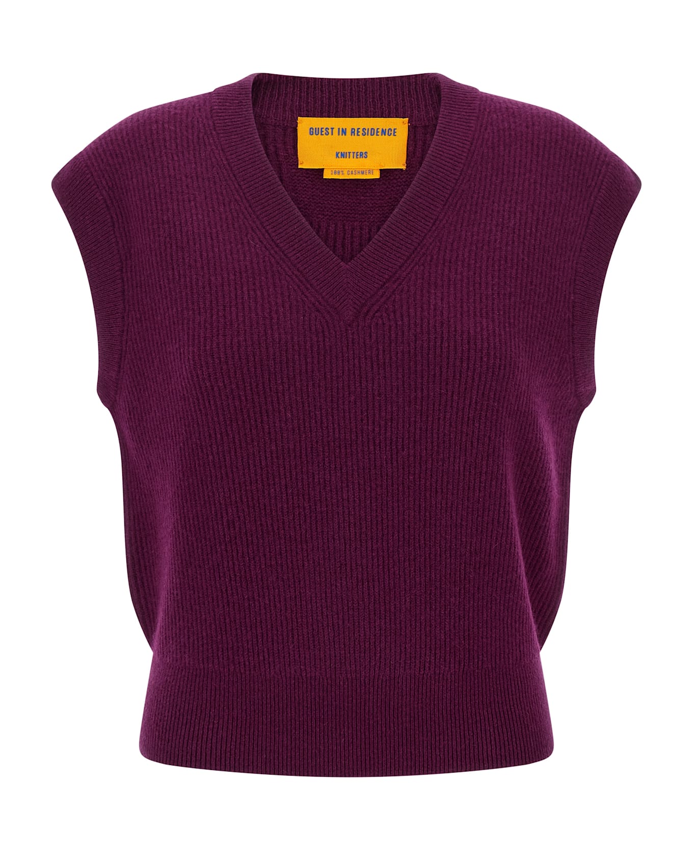 Guest in Residence 
rib
 Vest - Purple