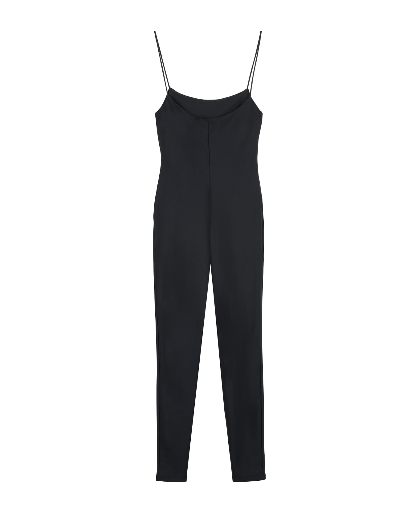 The Andamane Techno Fabric Jumpsuit - black