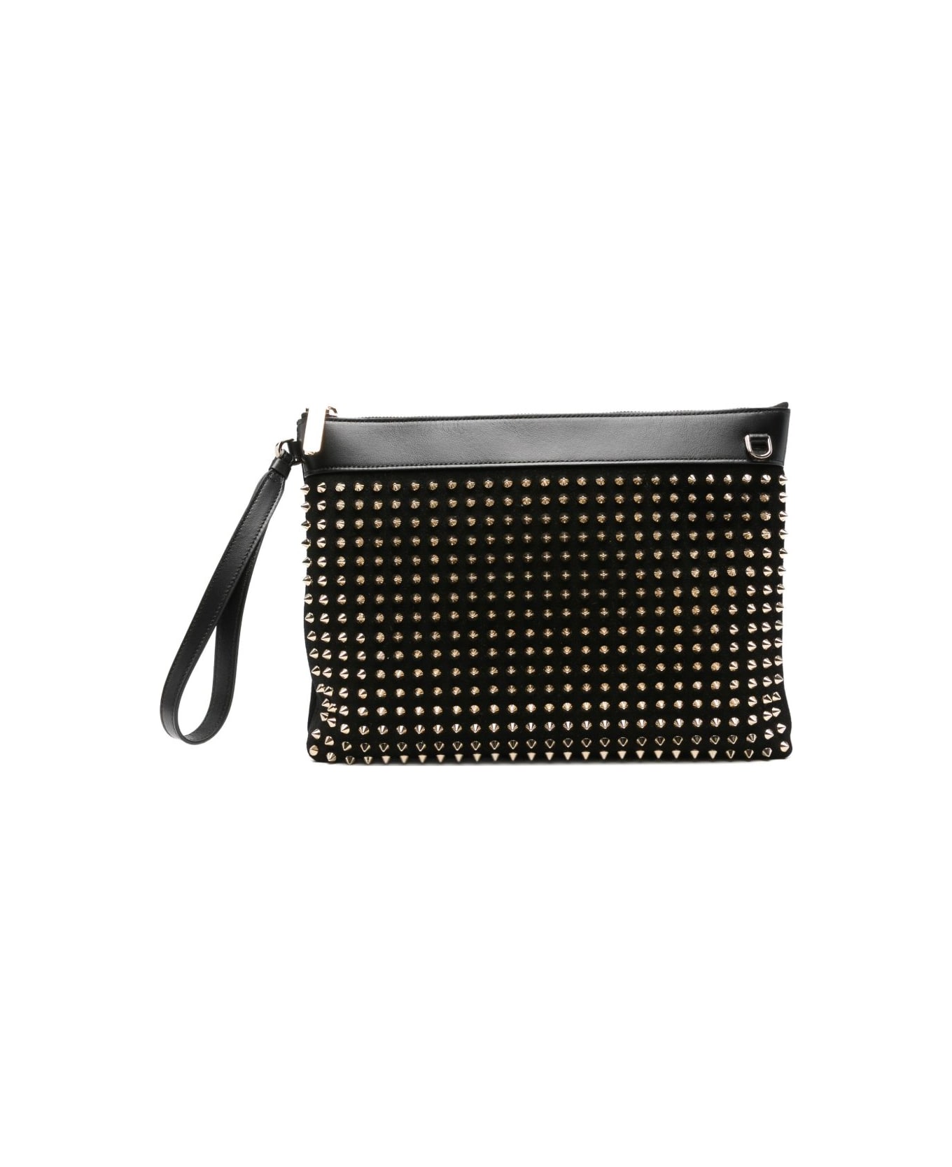 Christian Louboutin Funky Leahter Pouch - Black