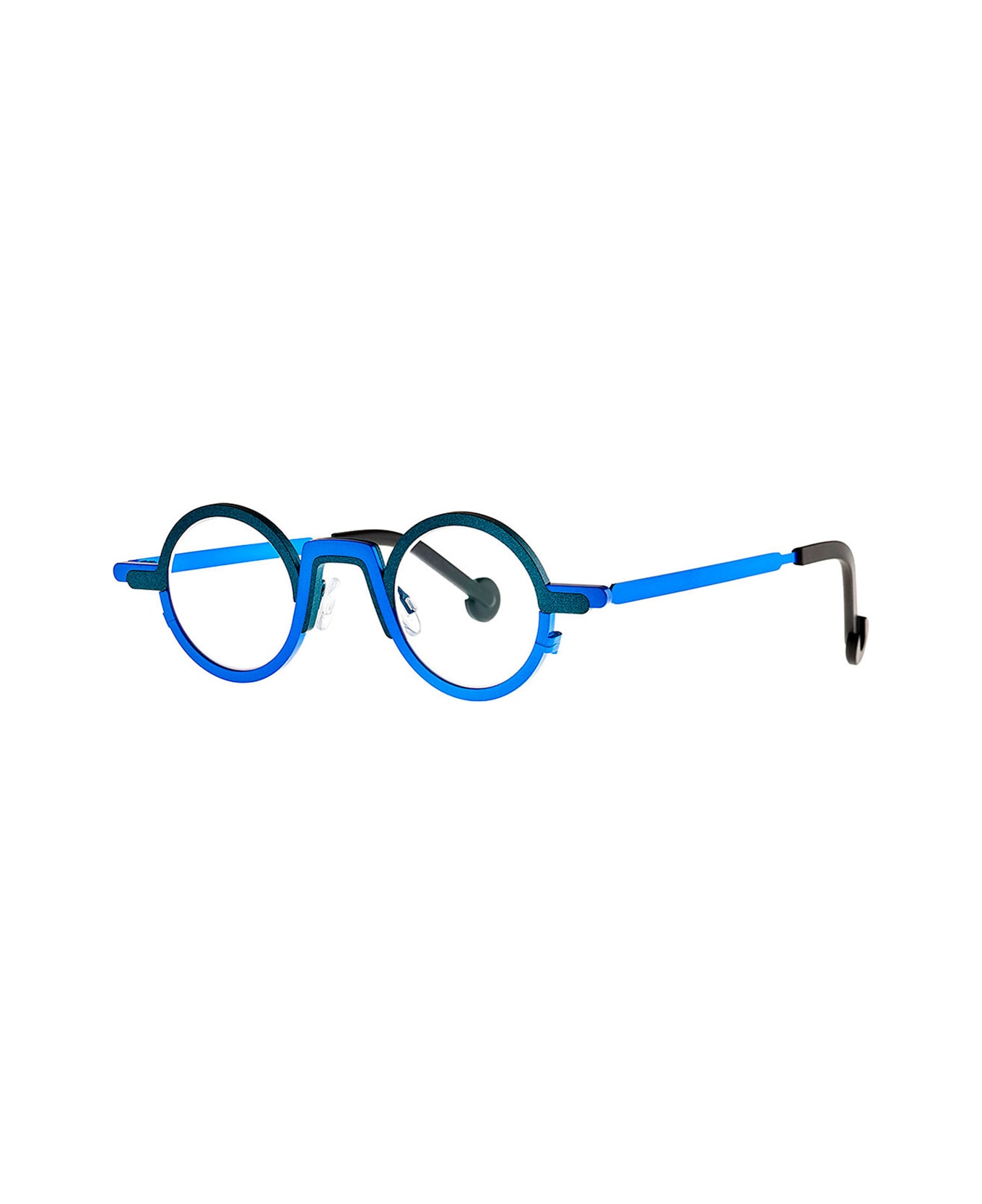 Theo Eyewear Myeog-dong 428 601 Electric Blue + 764 Mm Bluesy Green Glasses - Blu