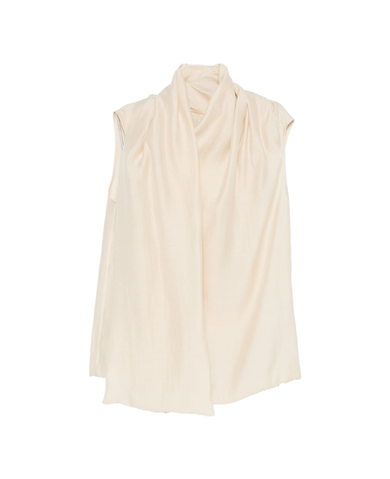 Totême Scarf Blouse - Beige