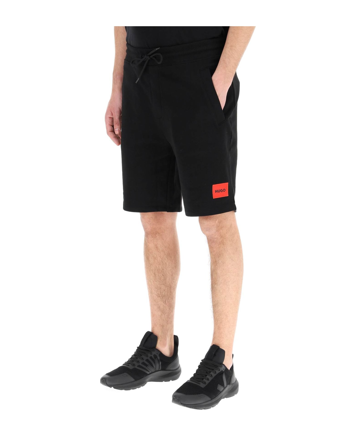 Hugo Boss Diz Sweat Shorts - BLACK 001 (Black)