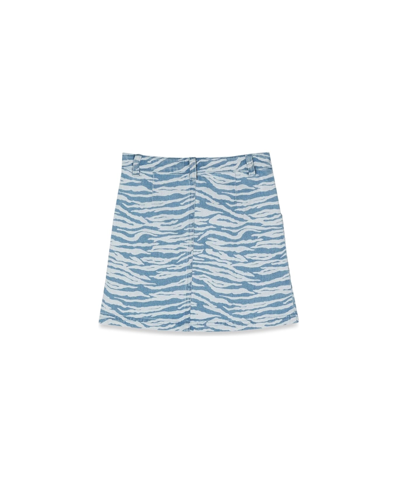 Kenzo Patterned Skirt - BABY BLUE