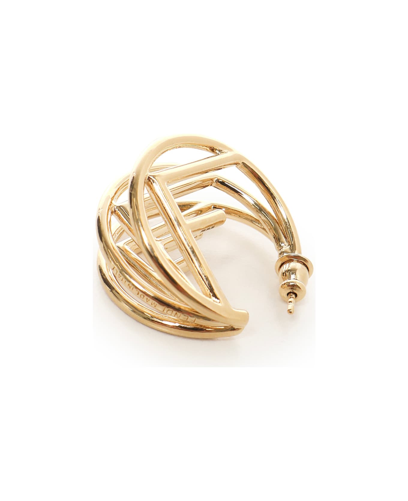 Fendi F Is Fendi Earrings - Golden
