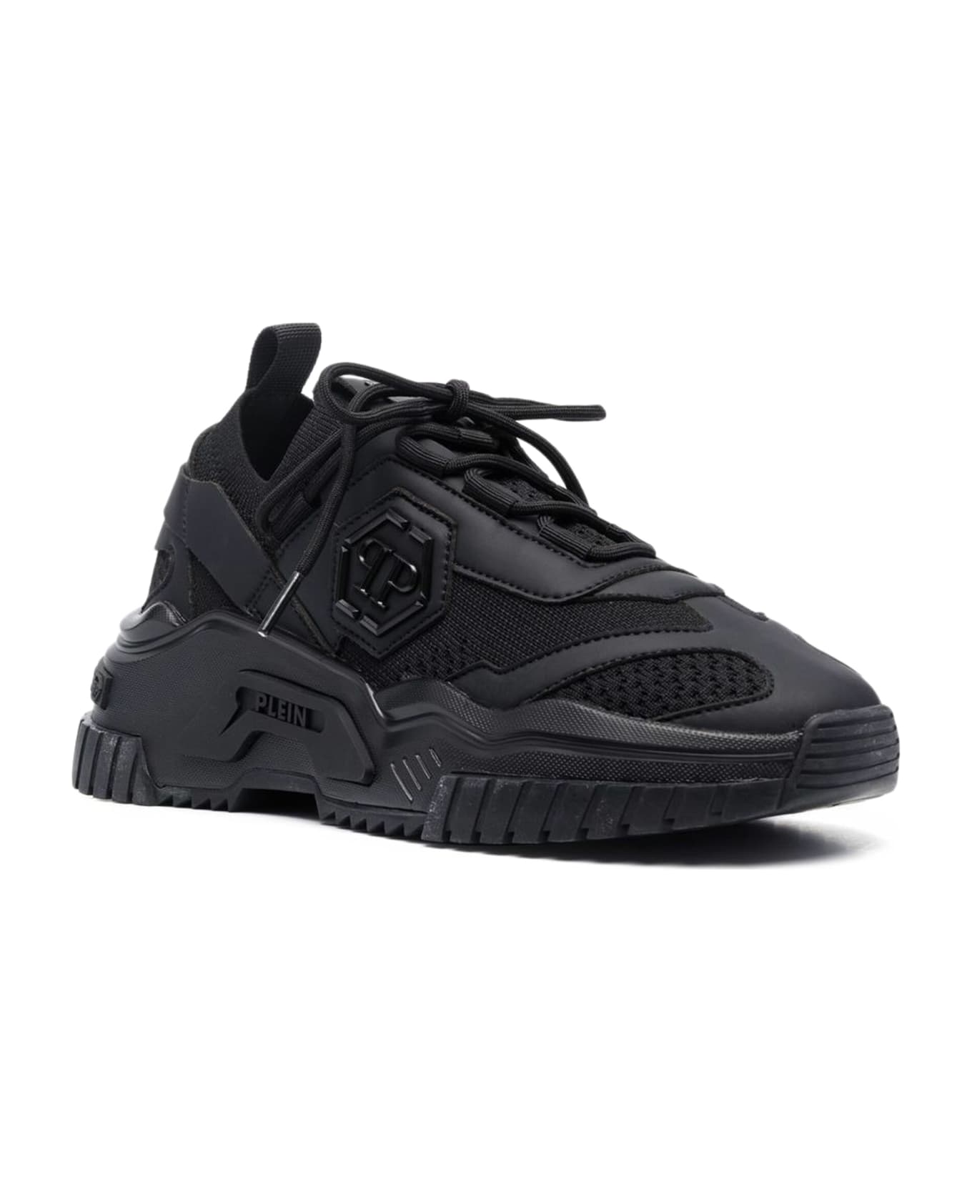 Philipp Plein Lo-top Sneakers - Black