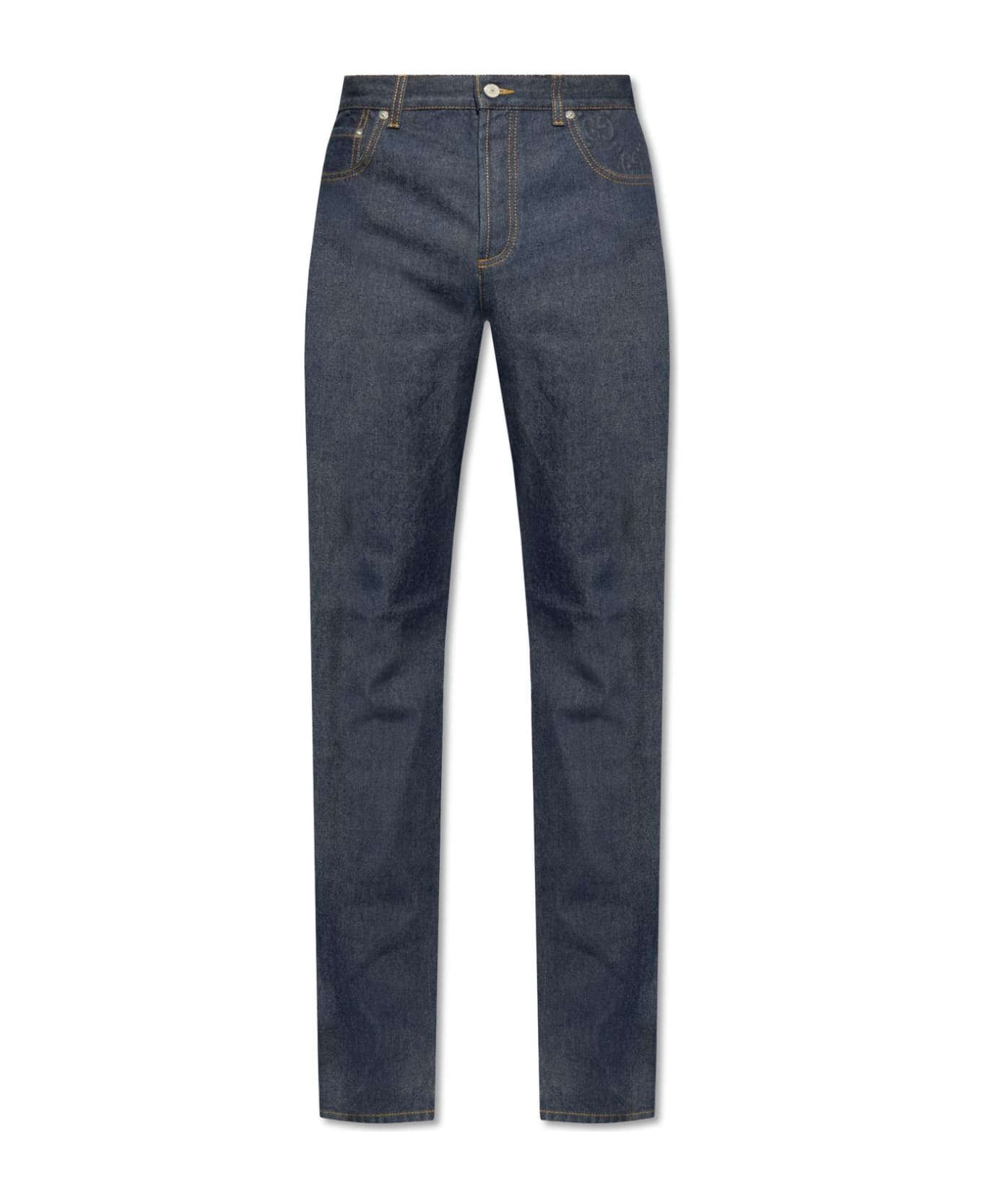 Gucci Jeans With Straight Legs - DARKBLUE