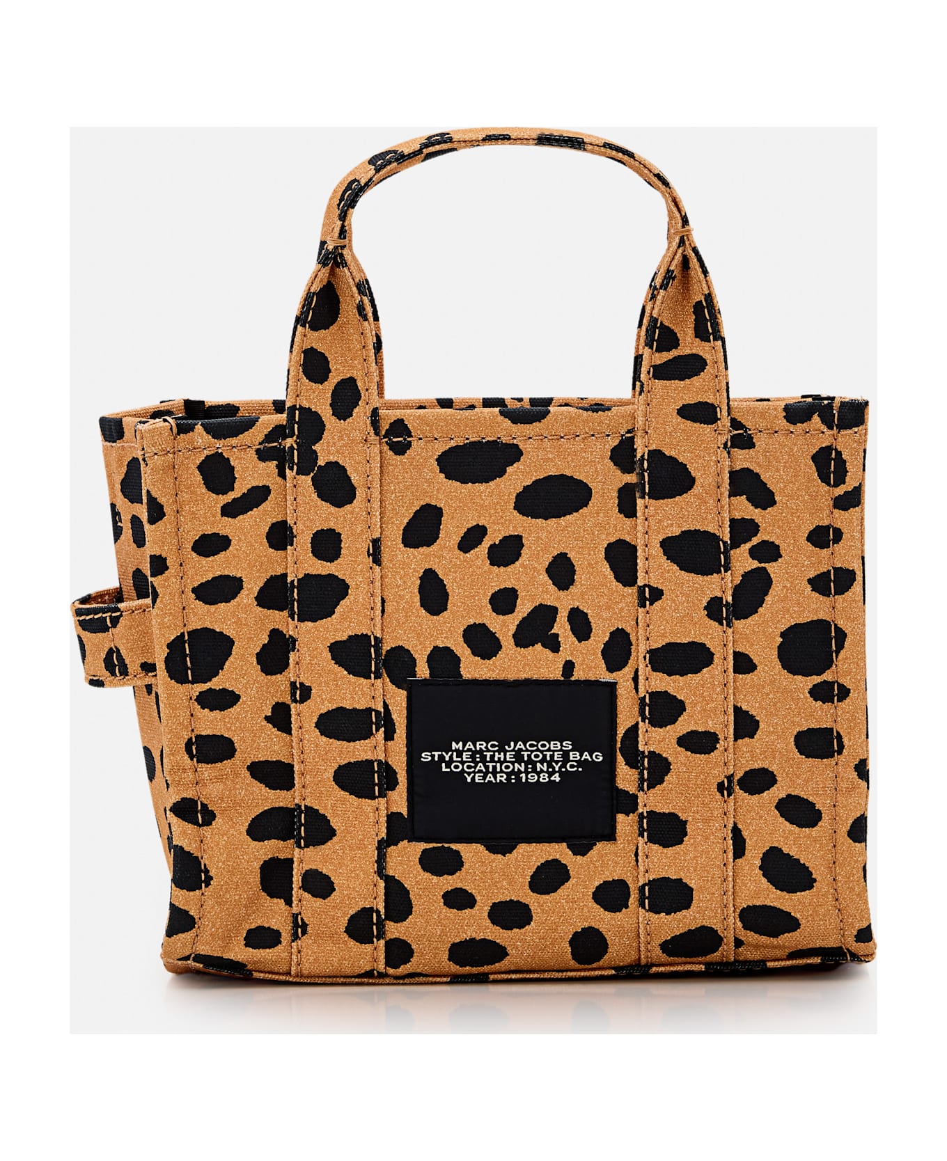 Marc Jacobs Small Crossbody Tote Bag - BLACK LEO
