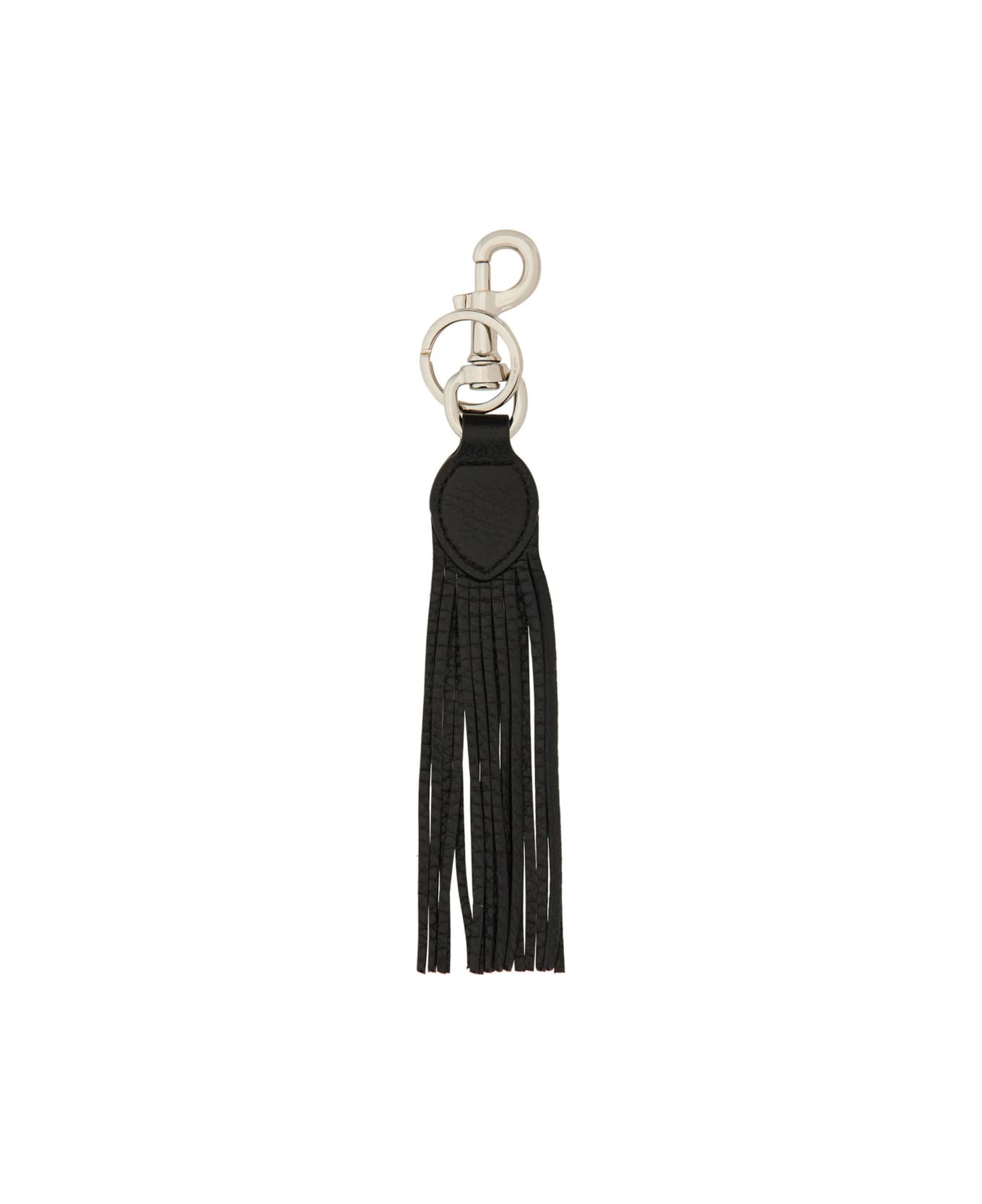 Valentino Garavani "vlogo Signature" Keychain - BLACK