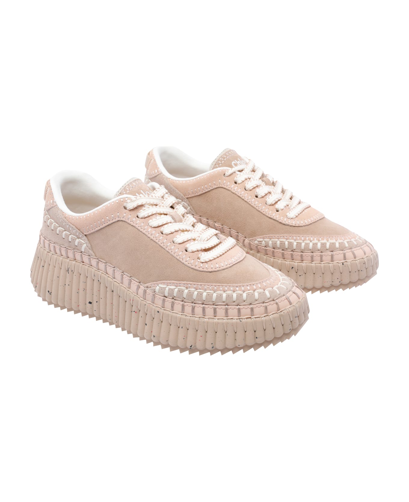 Chloé Nama Sneakers - Beige